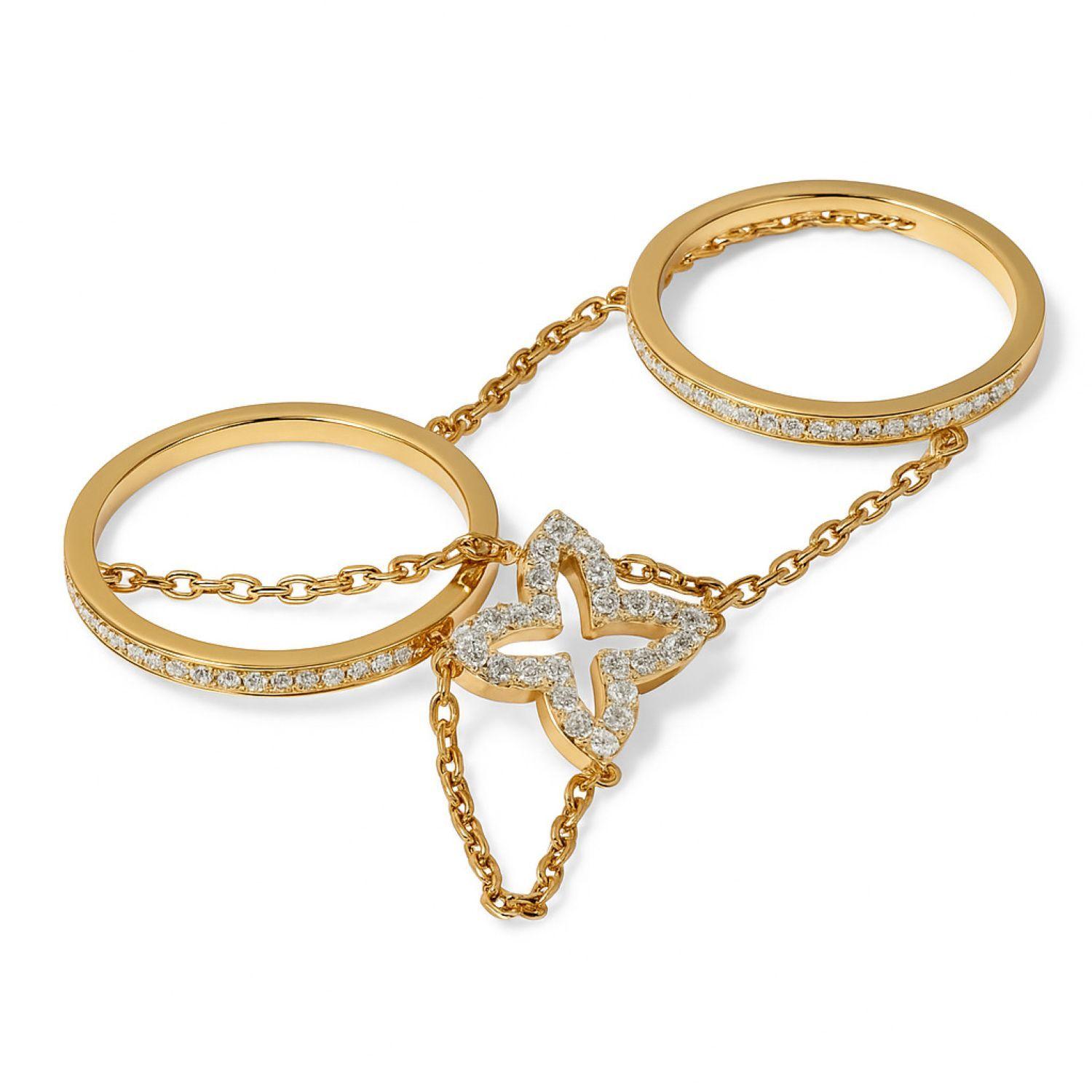 Anillo Oro Amarillo 18kt Diamantes 40 Pts | Danielle Costantini-2