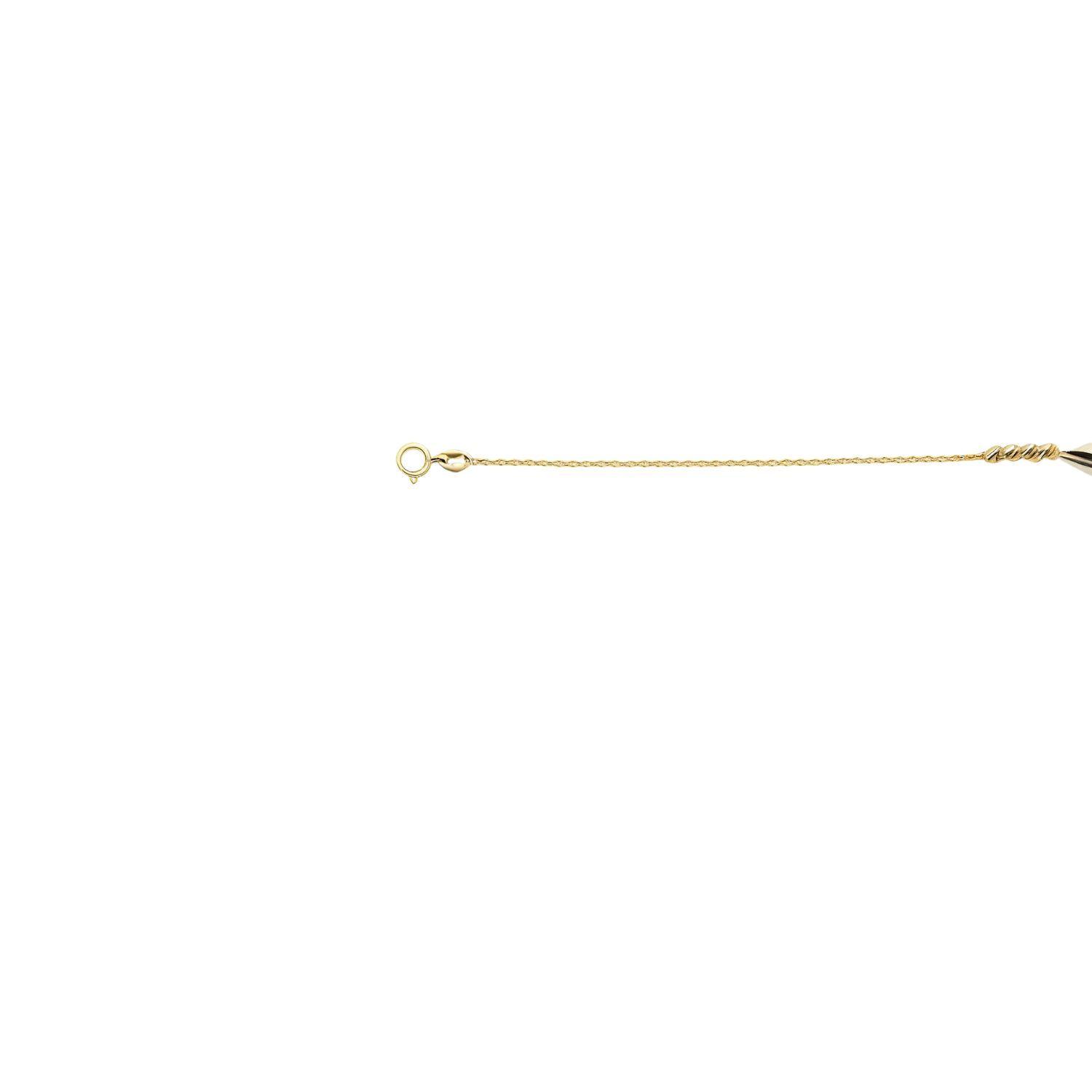 Pulsera Oro Amarillo 18kt Gota-2