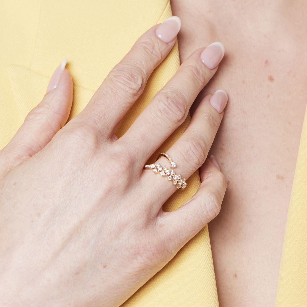 Anillo Oro Amarillo 18kt Diamantes 74Pts | Danielle Costantini-4