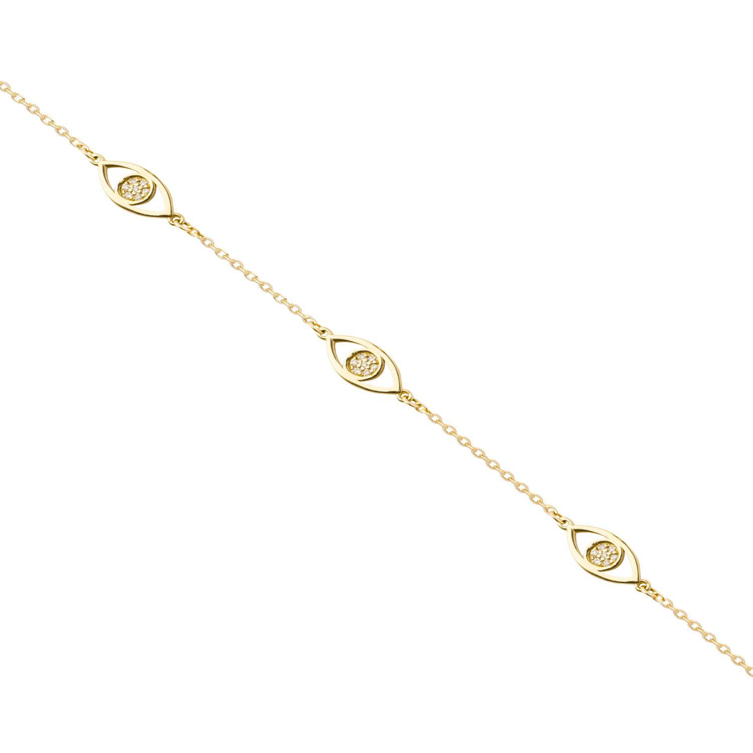 Pulsera Oro Amarillo 18kt Diamantes 4 Pts SI/H-1