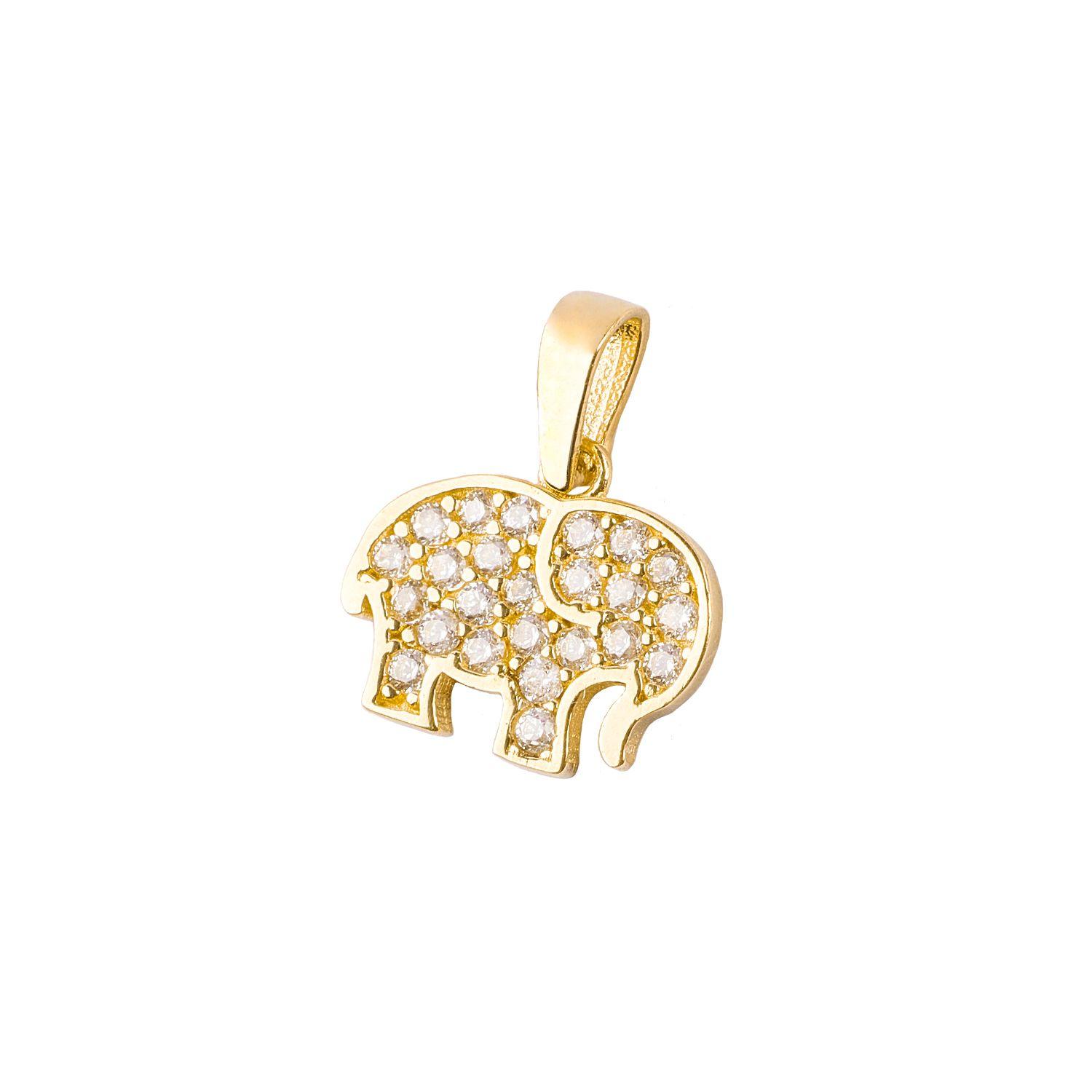Colgantes de Oro 18kt Modelo Elefante-0