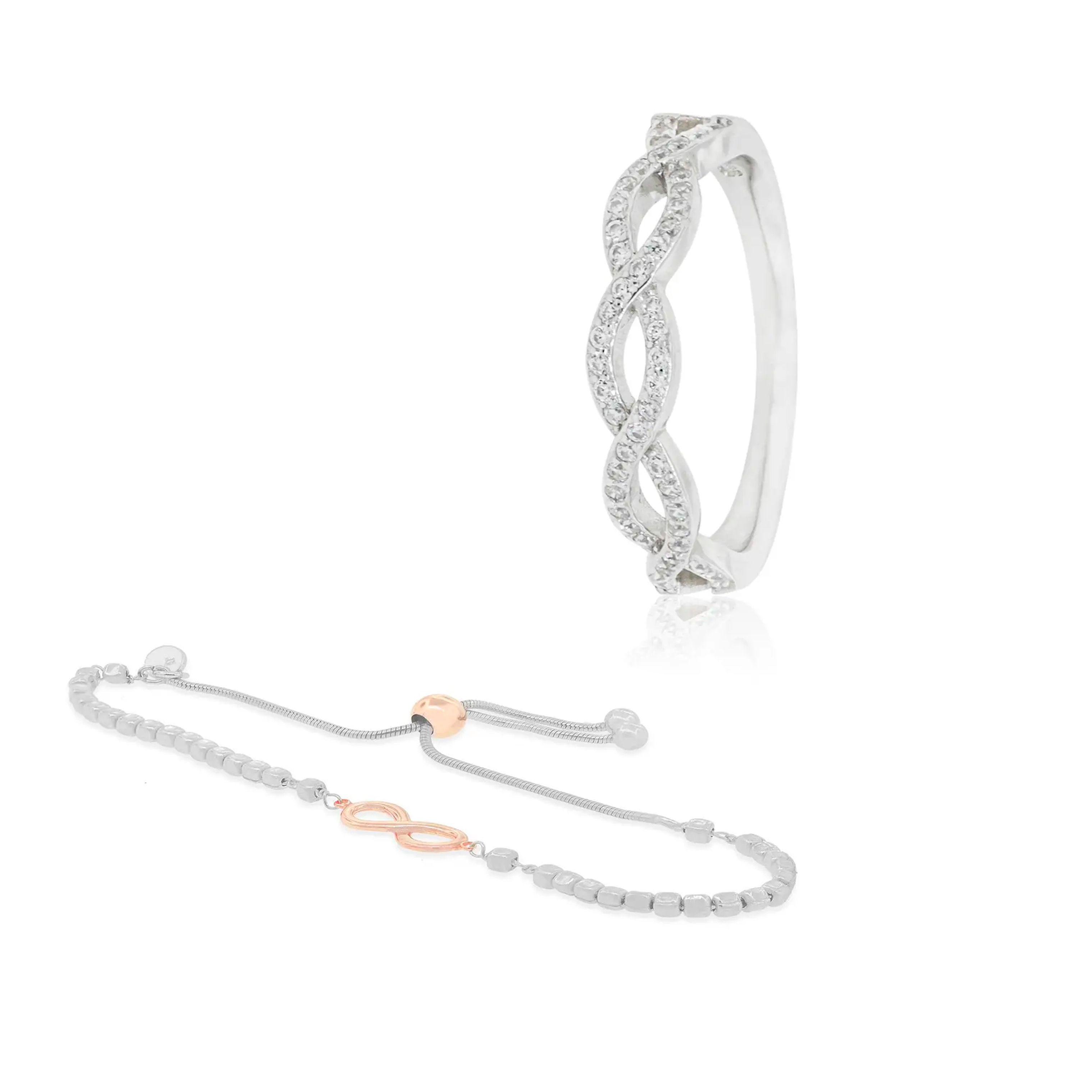 Conjunto Amor Infinito Plata Esterlina 925-0