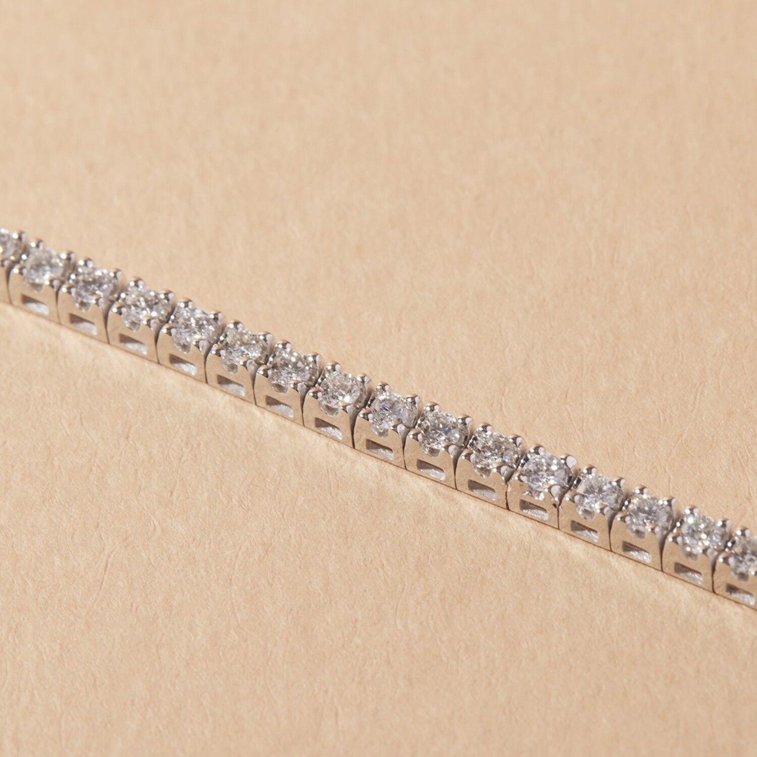 Pulsera Oro Blanco 18kt Diamantes 57 Pts | Danielle Costantini-2