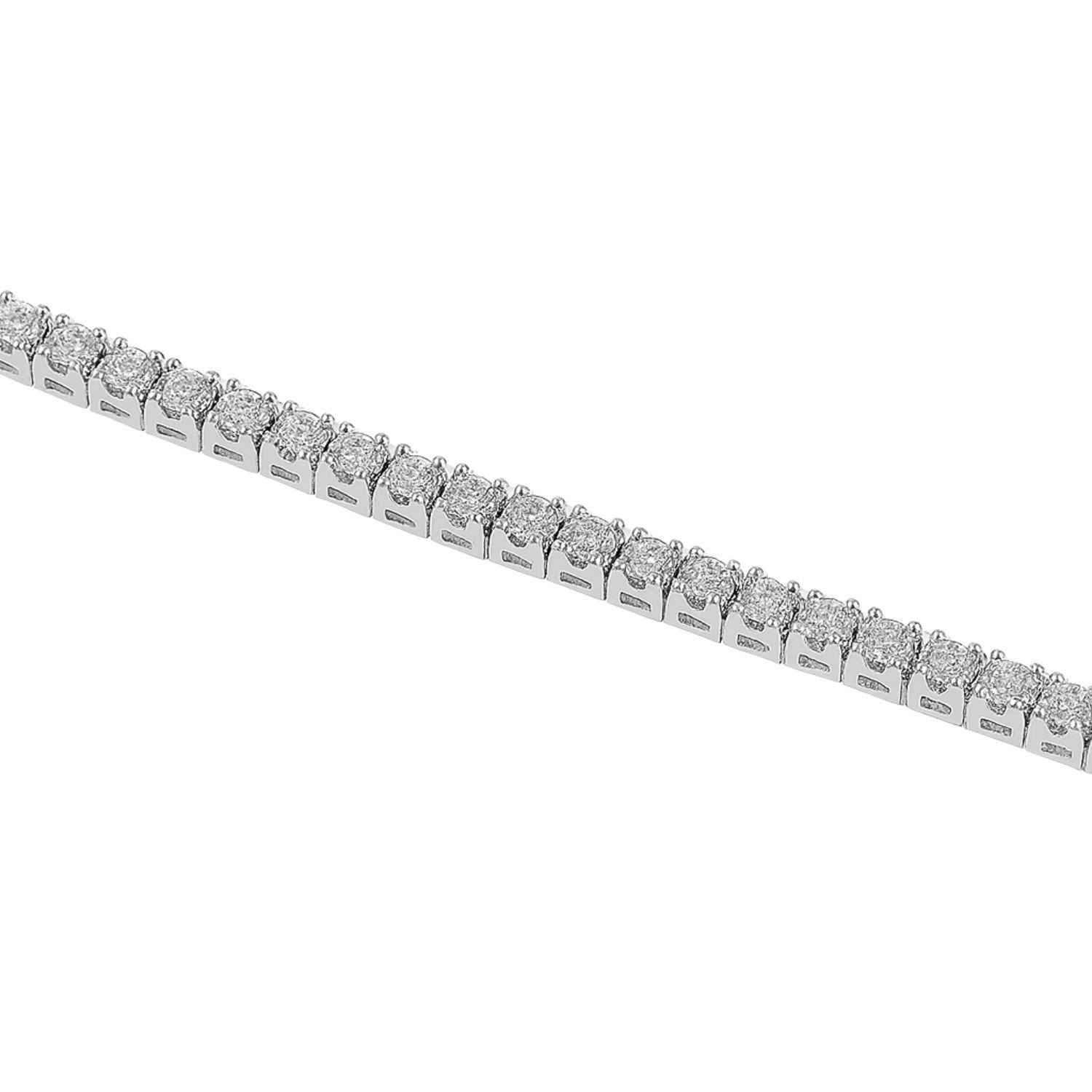 Pulsera Oro Blanco 18kt Diamantes 57 Pts | Danielle Costantini-2