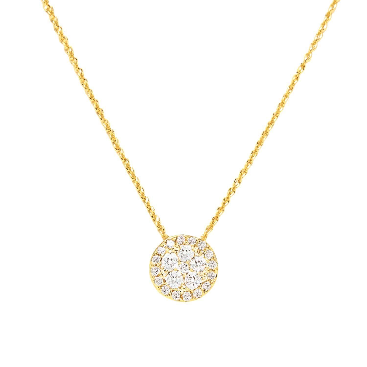 Collar de Oro 18kt con Diamantes 23 Pts Total - By Danielle Costantini-2