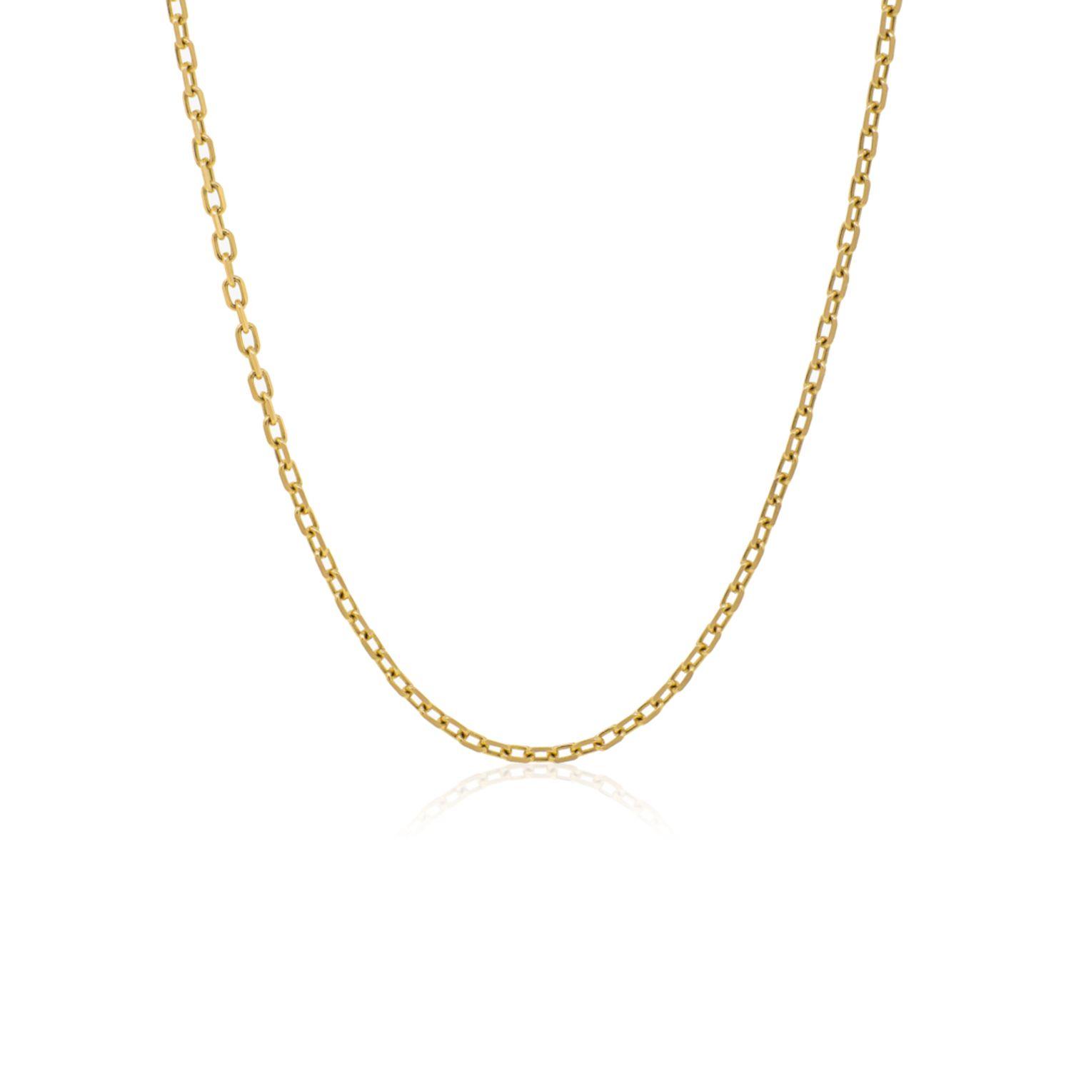 Cadena de Oro 18kt Limada 44-0