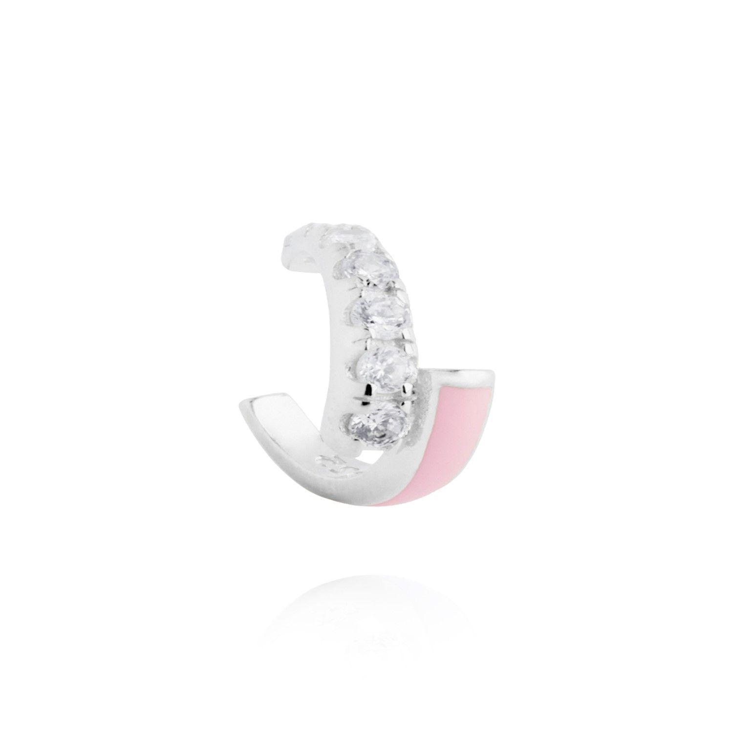 Aros de Plata Esterlina 925 Individual Esmaltado-2