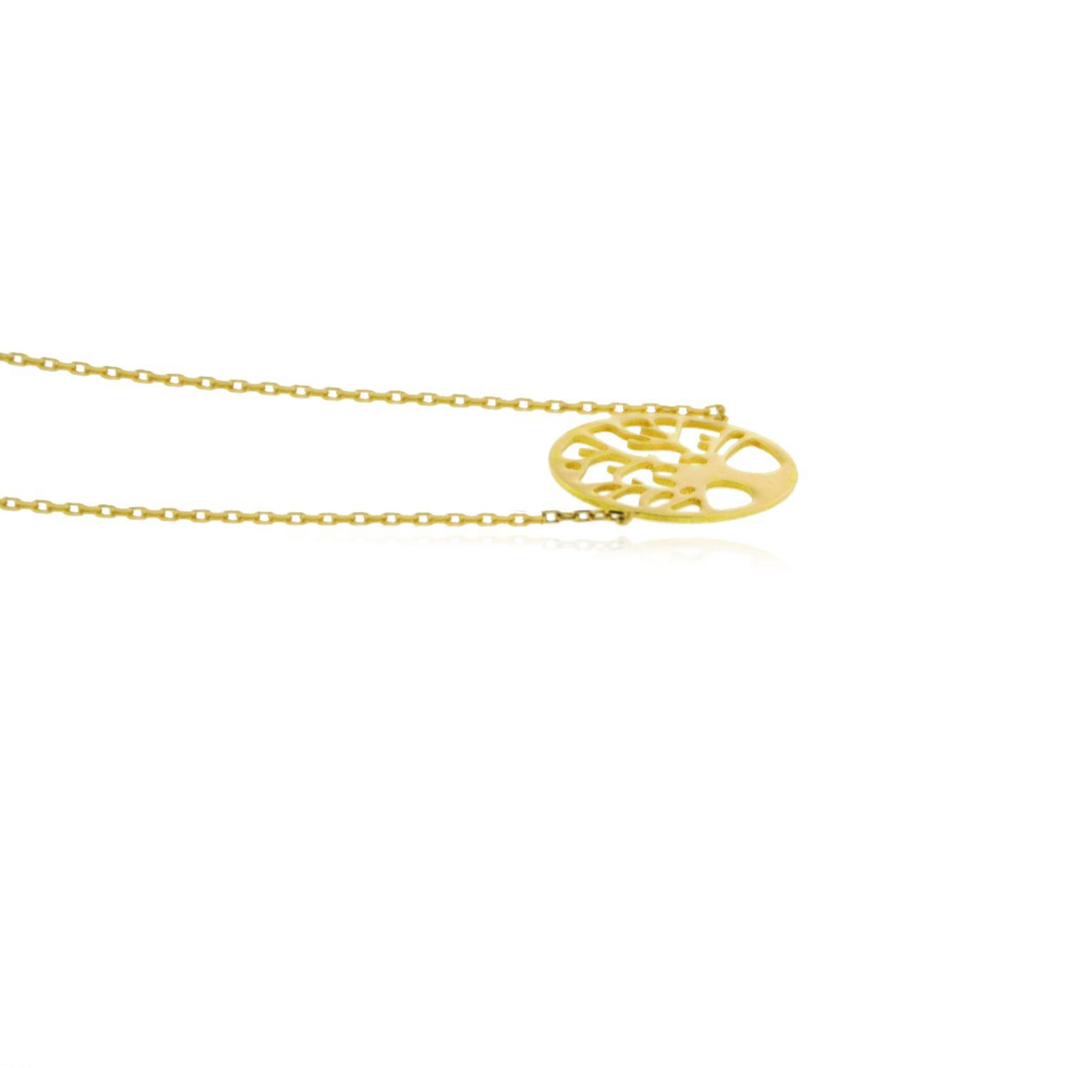 Pulsera de Oro 18kt Arbol de la Vida-1