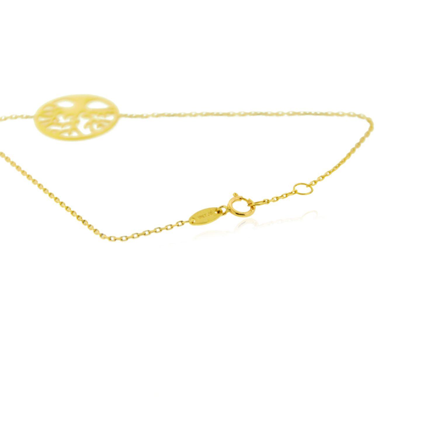 Pulsera de Oro 18kt Arbol de la Vida-2