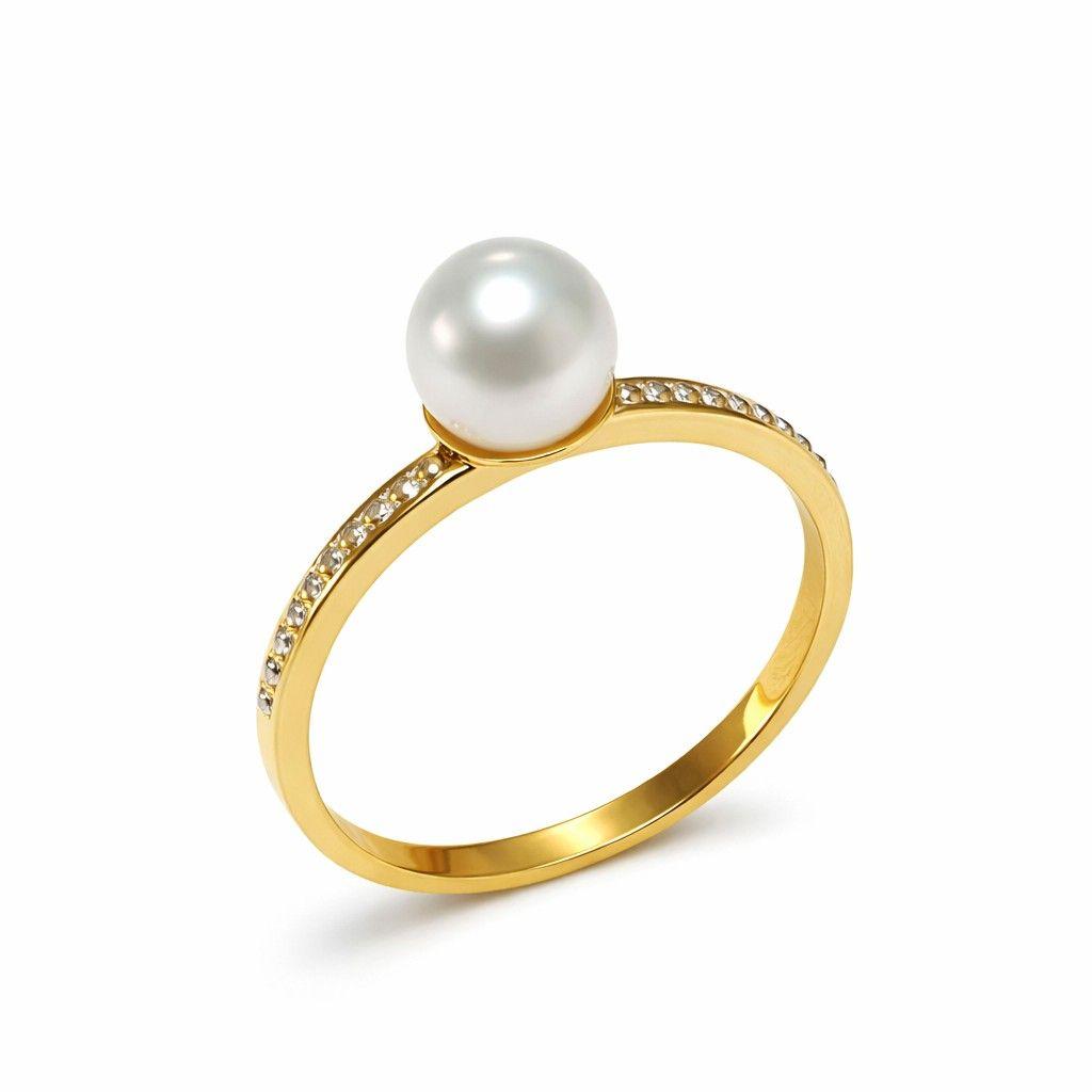 Anillo Oro Amarillo 18kt Perla Eterna-2