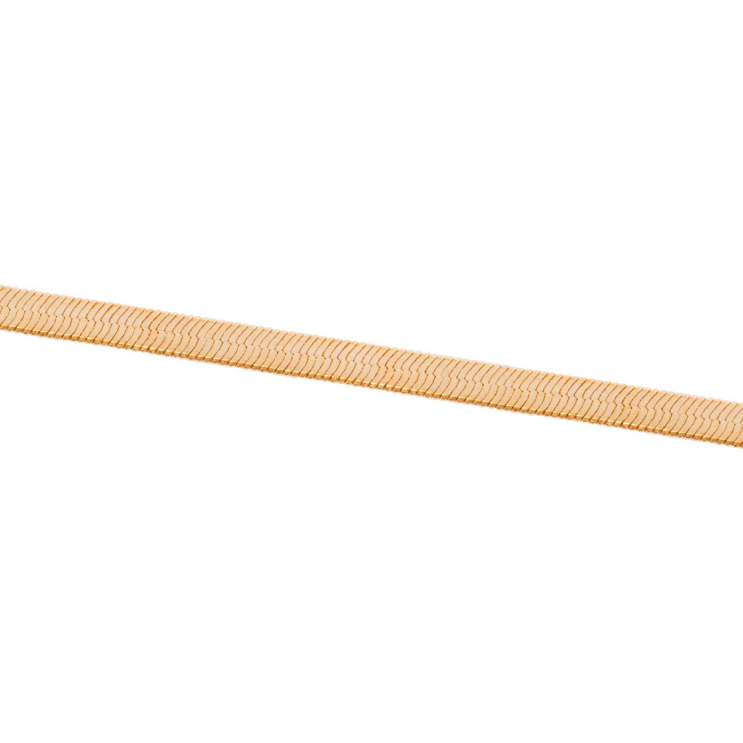 Pulsera de Plata Esterlina 925 Cinta Bañado en Oro 14kt-2