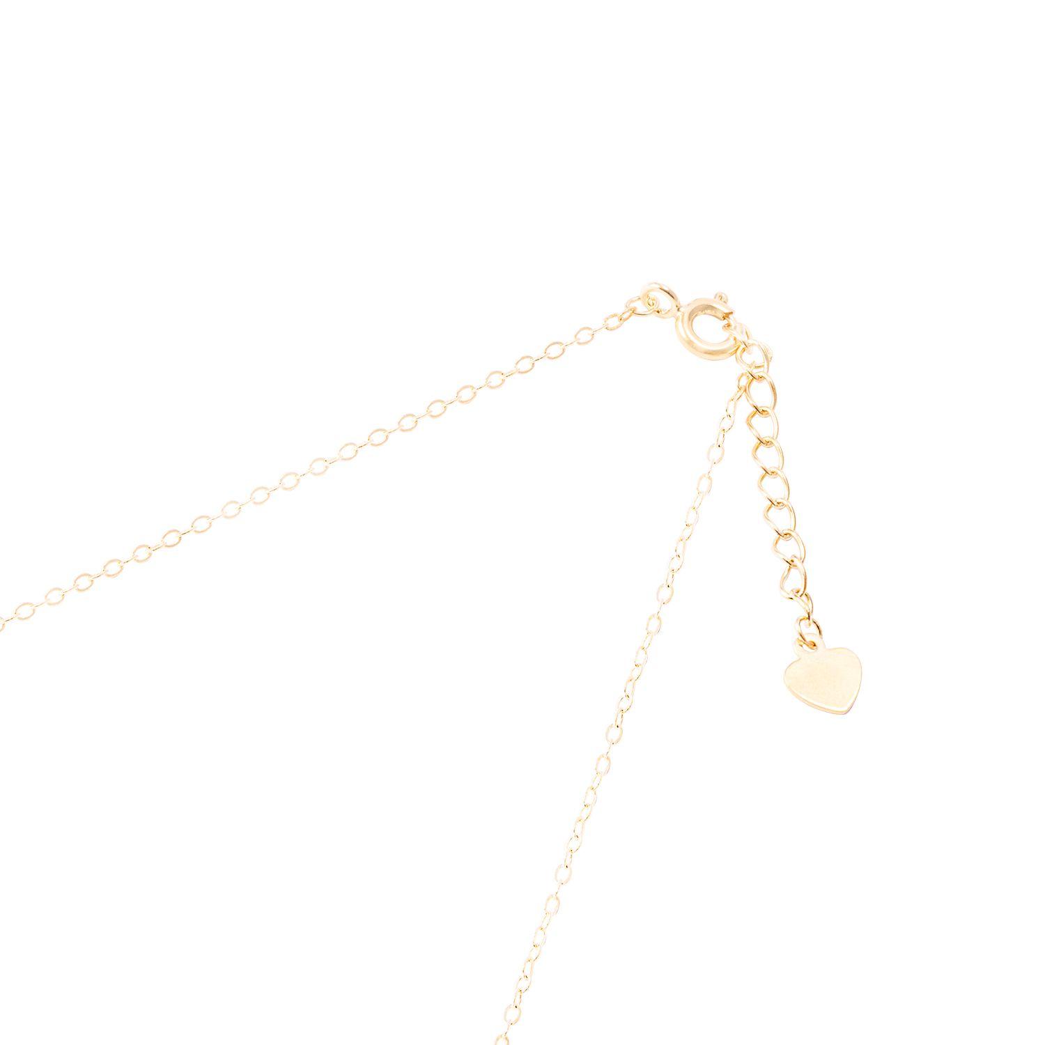 Collar Revestido en Oro 18kt Doble Capa con Circonitas-2