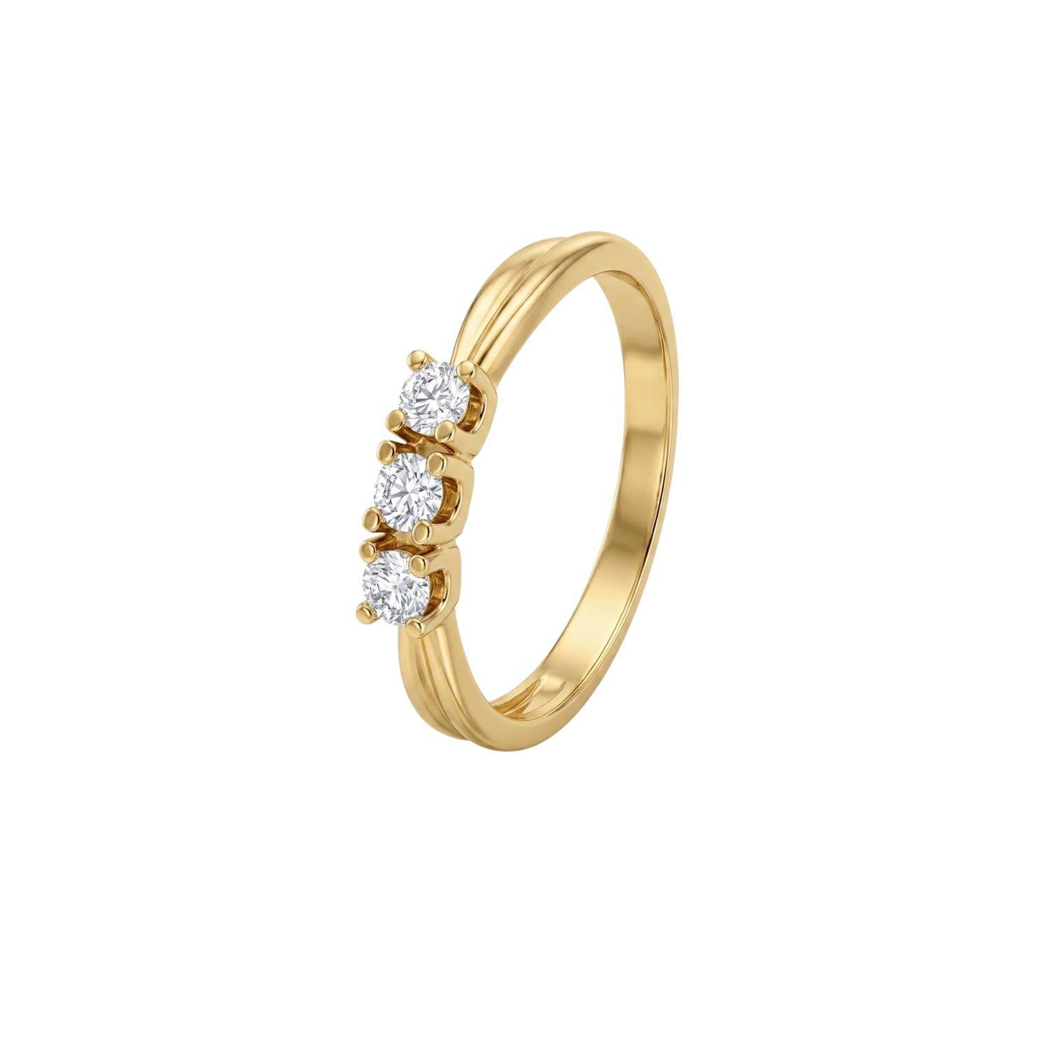 Anillo de Oro 18kt  Tres Circones-0