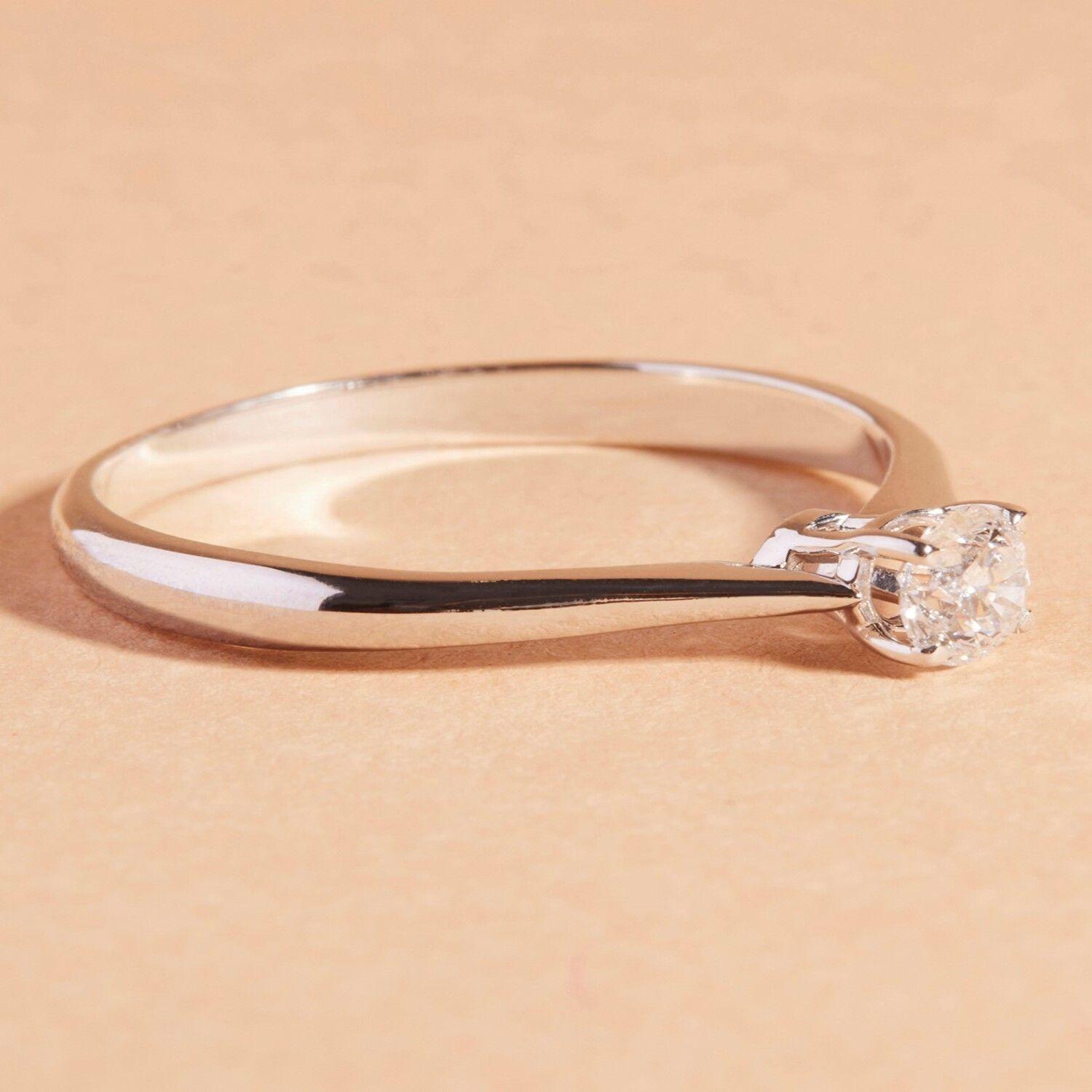 Anillo Oro Amarillo 18kt Diamantes 1X31 Pts | Danielle Costantini-2