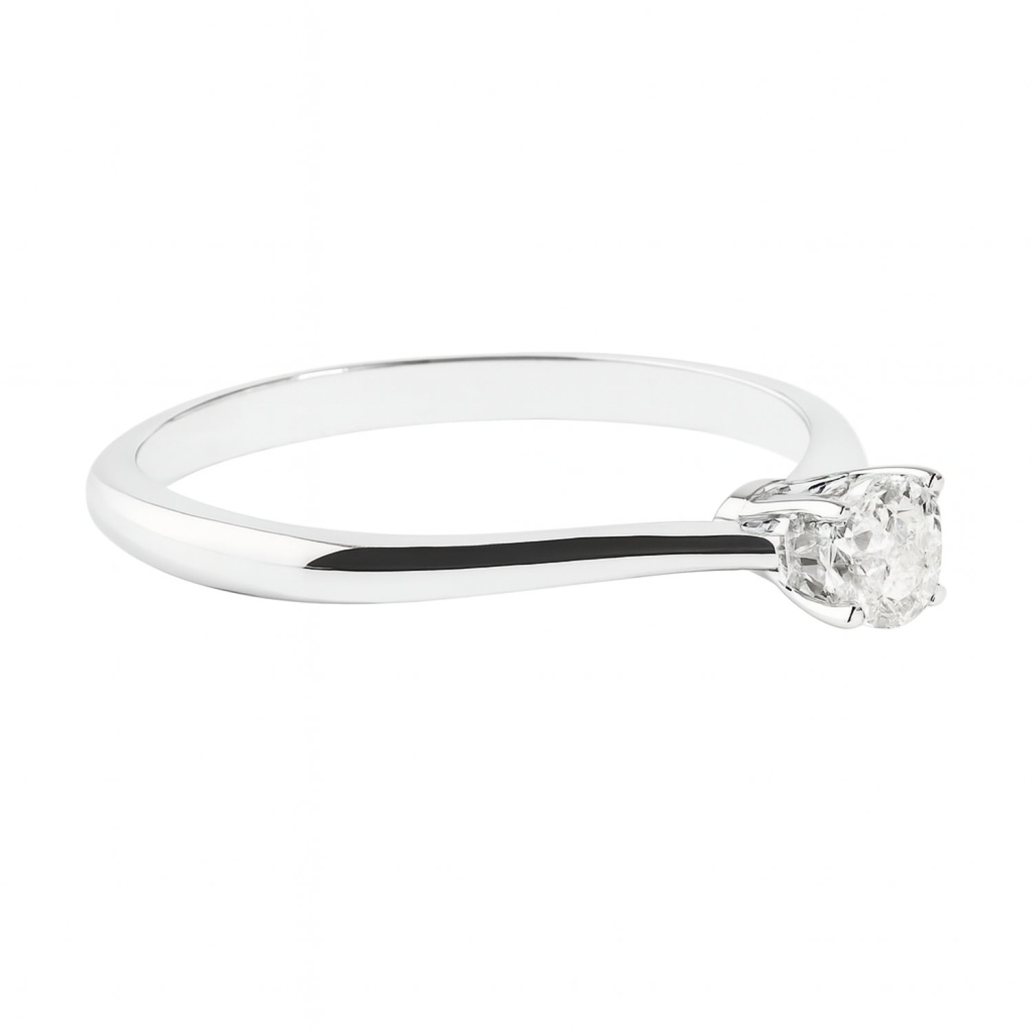 Anillo Oro Amarillo 18kt Diamantes 1X31 Pts | Danielle Costantini-2