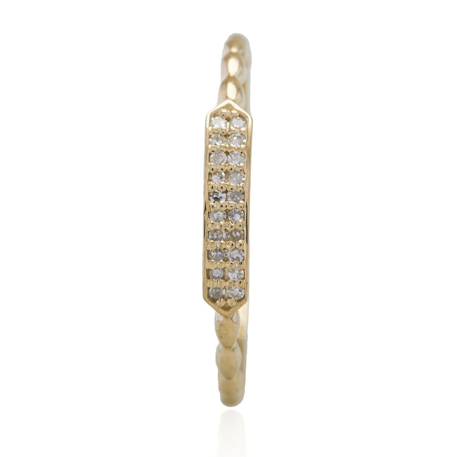 Anillo Oro Amarillo 18kt Diamantes 5 Pts Corte Brillante SI/H-2