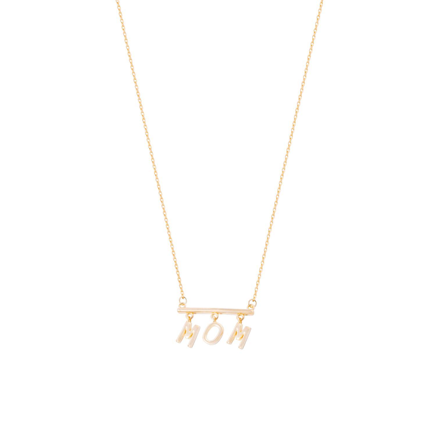 Collar Oro Amarillo 18kt MOM-2