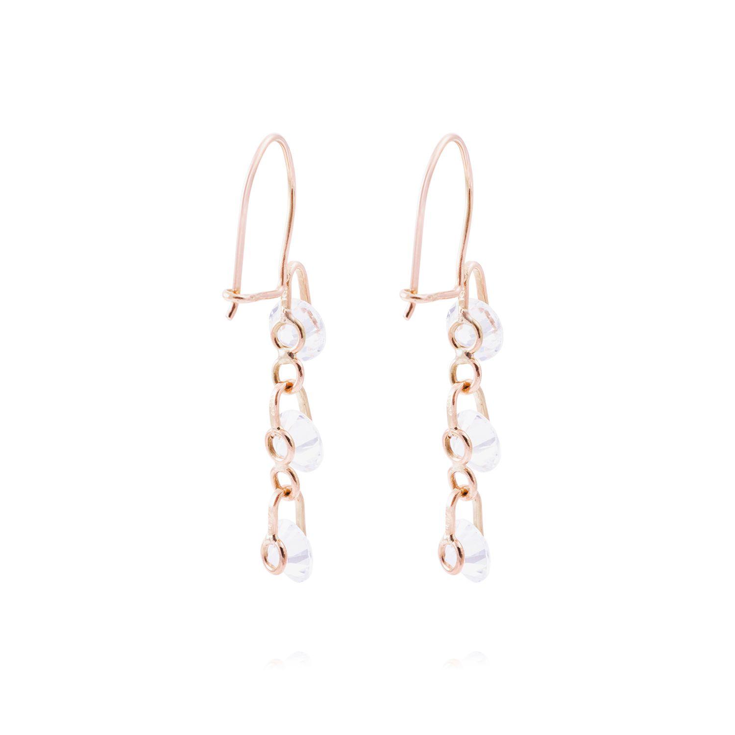 Aros Oro Miel 18kt Brillo que Enamora-2