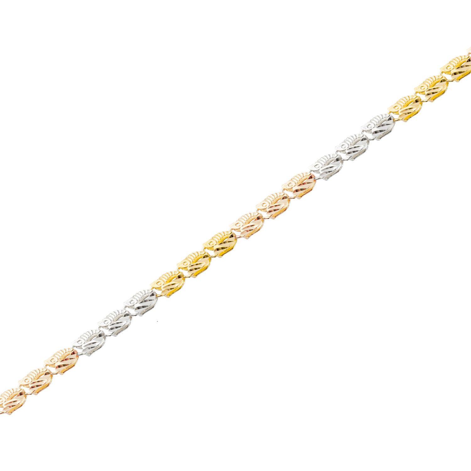 Pulsera Oro 18Kt Tricolor-1
