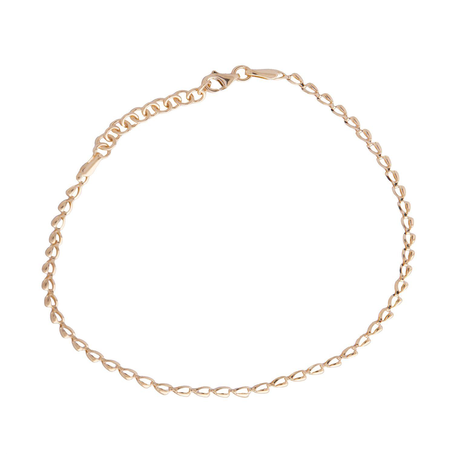 Pulsera de Oro 18kt Espiga Fina-0
