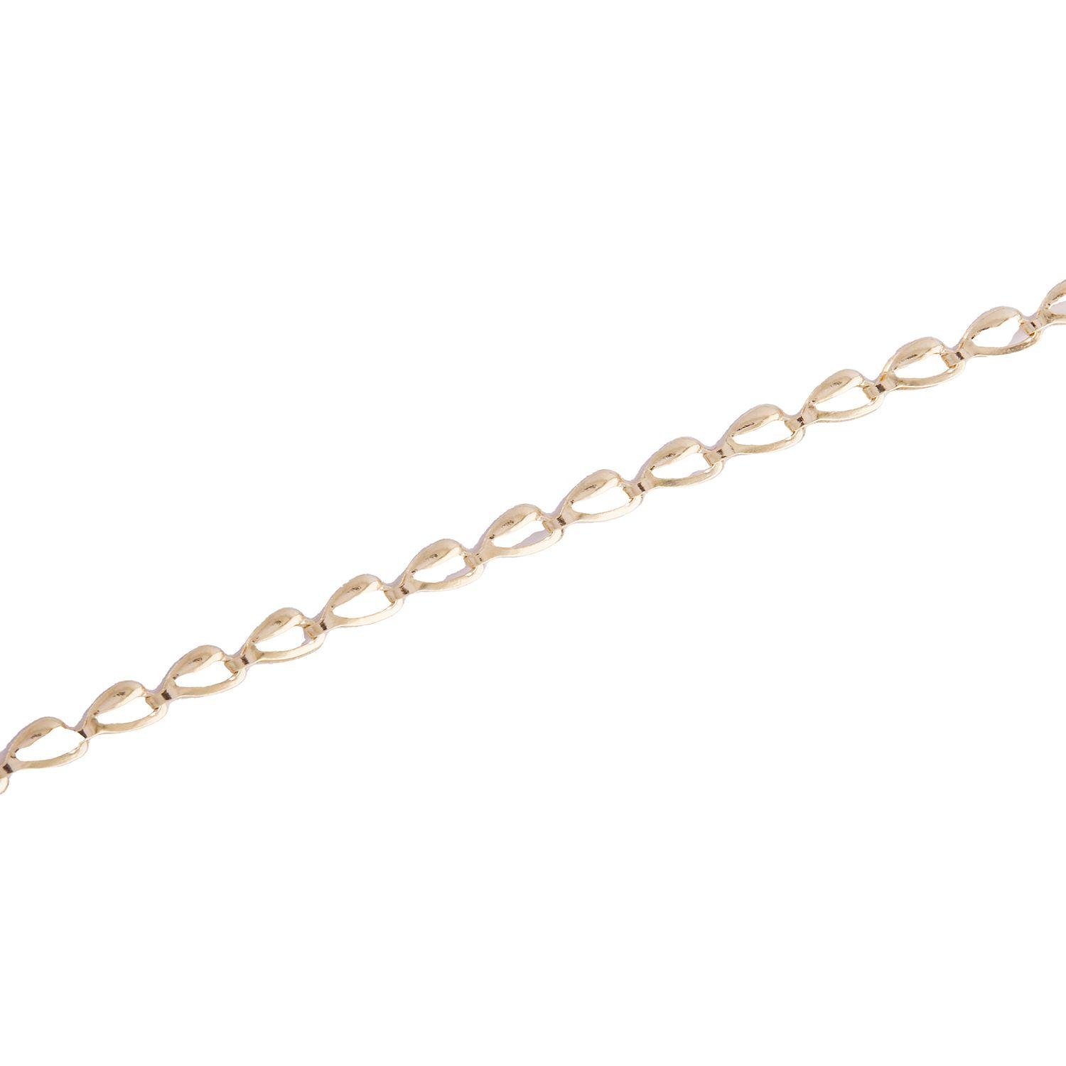 Pulsera de Oro 18kt Espiga Fina-1