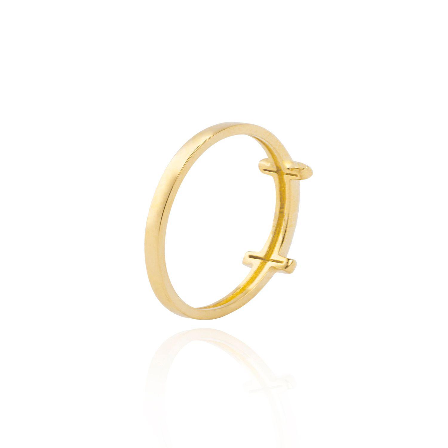 Anillo de oro 18kt I Liso-1