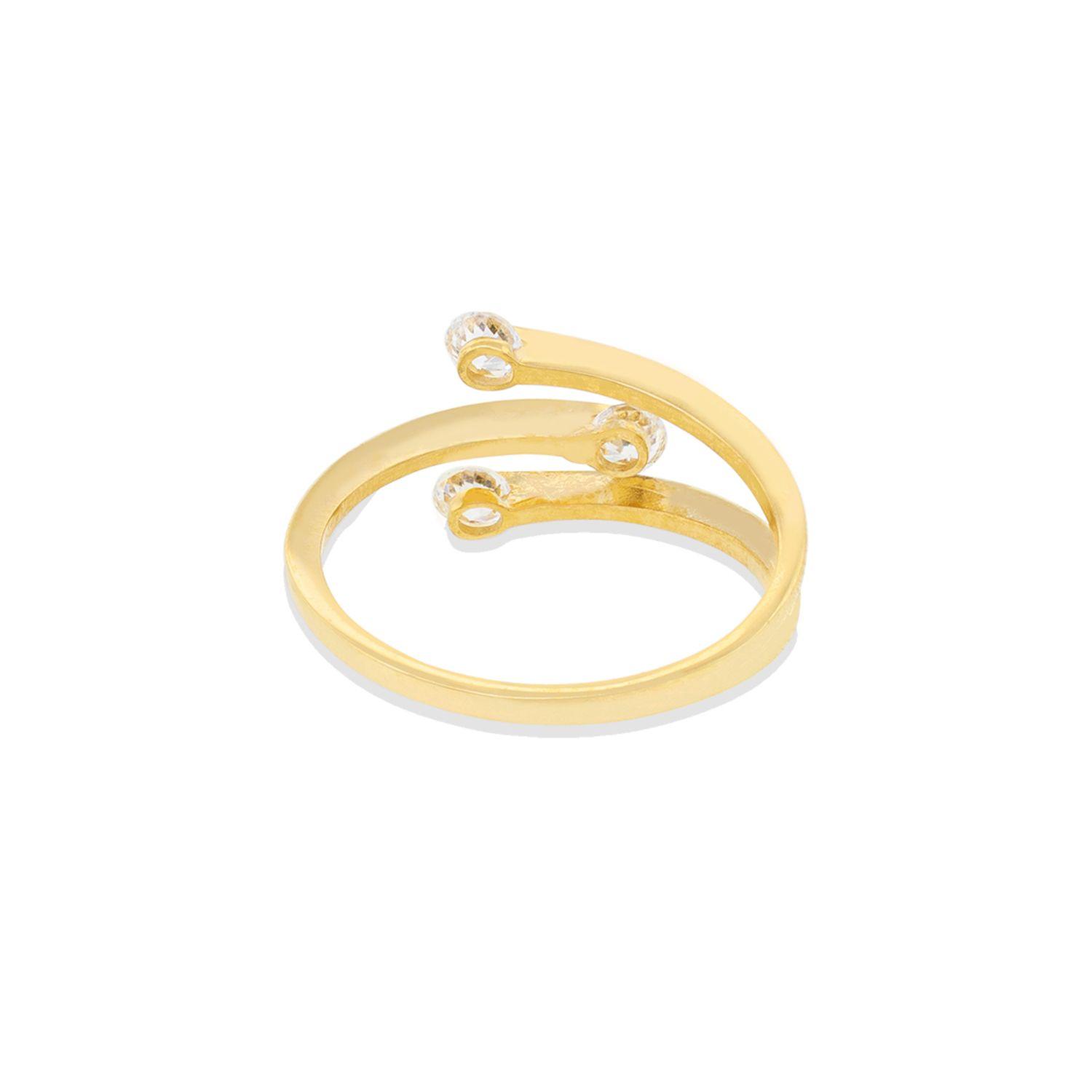 Anillo de Oro 18kt Tres Circones-1