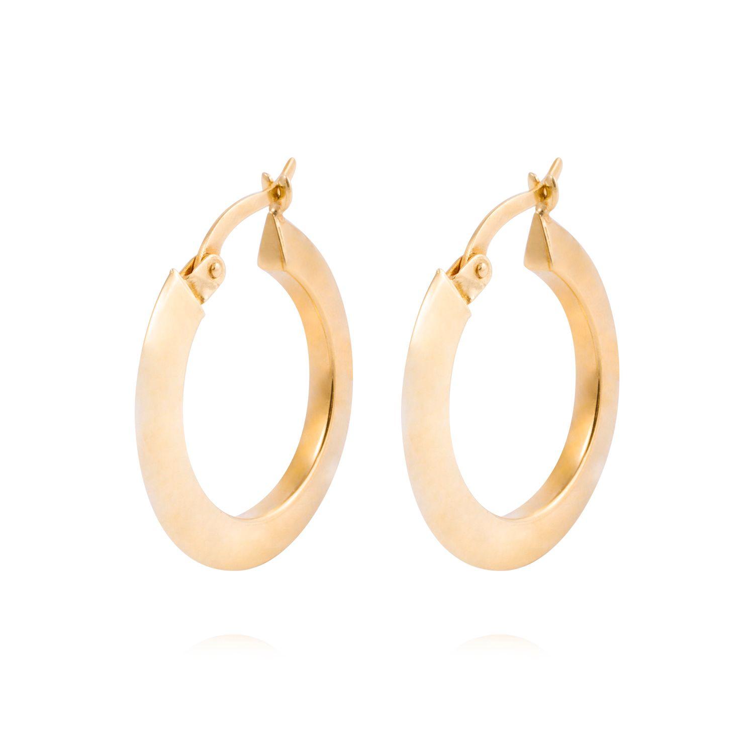 Aros de Oro 18kt Argollas 21-0