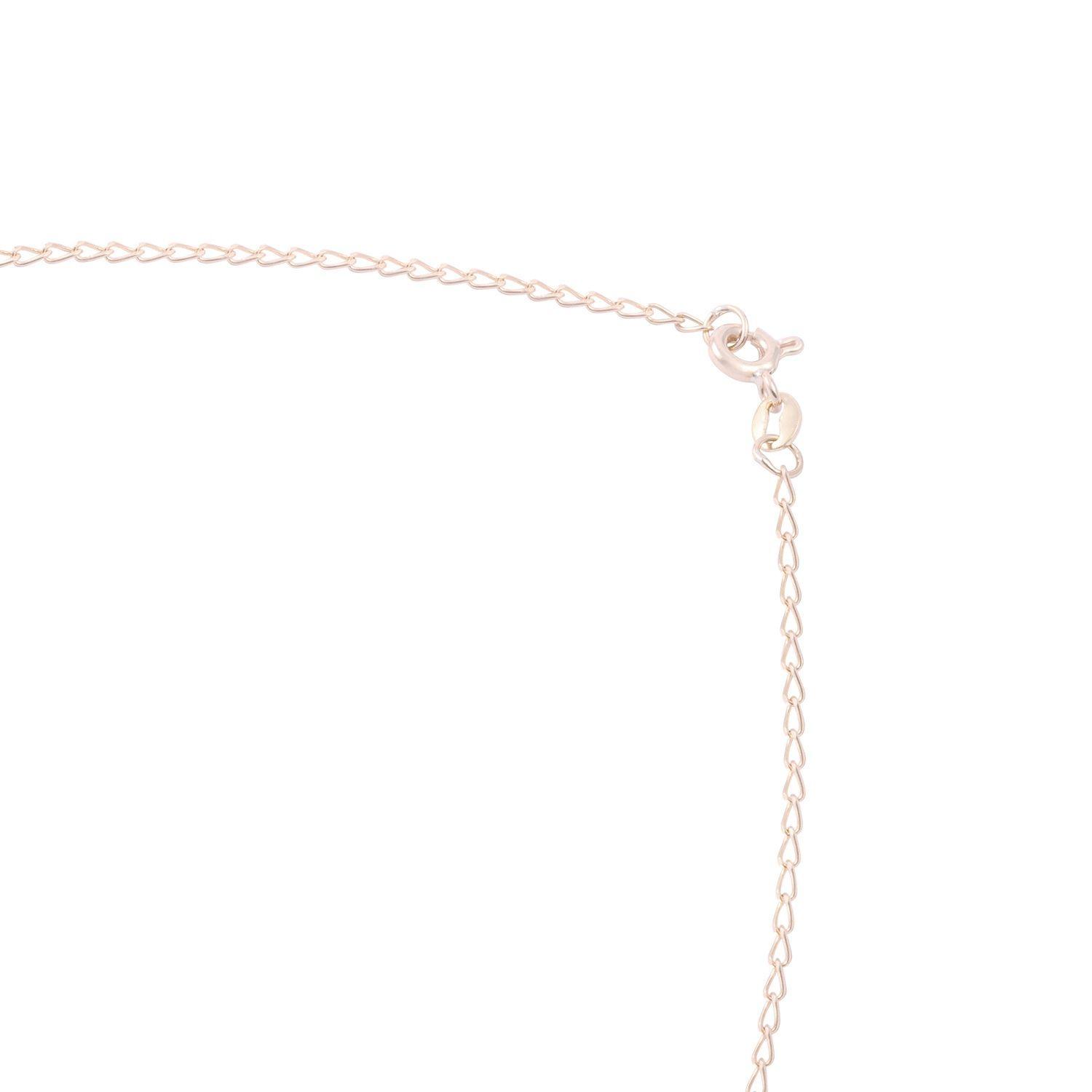 Cadena Oro Miel 18kt Americana Delgada-2