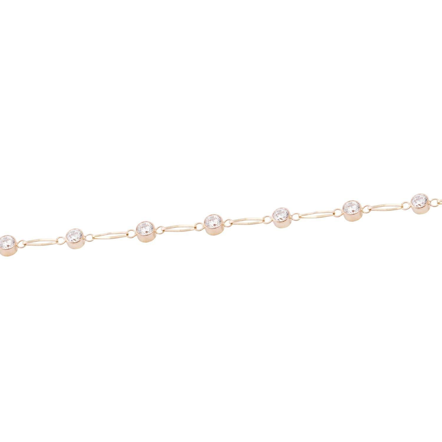 Pulsera Oro Miel 18kt Danza de Circones-2
