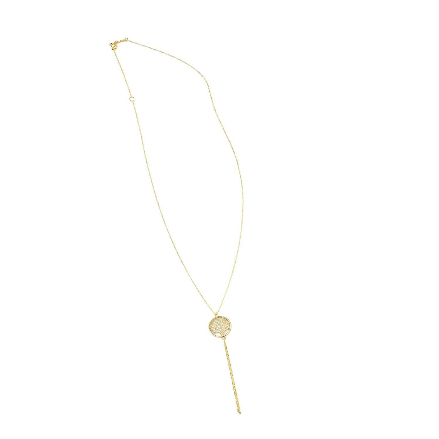 Collar Oro Amarillo 18kt Barras-circulos-2