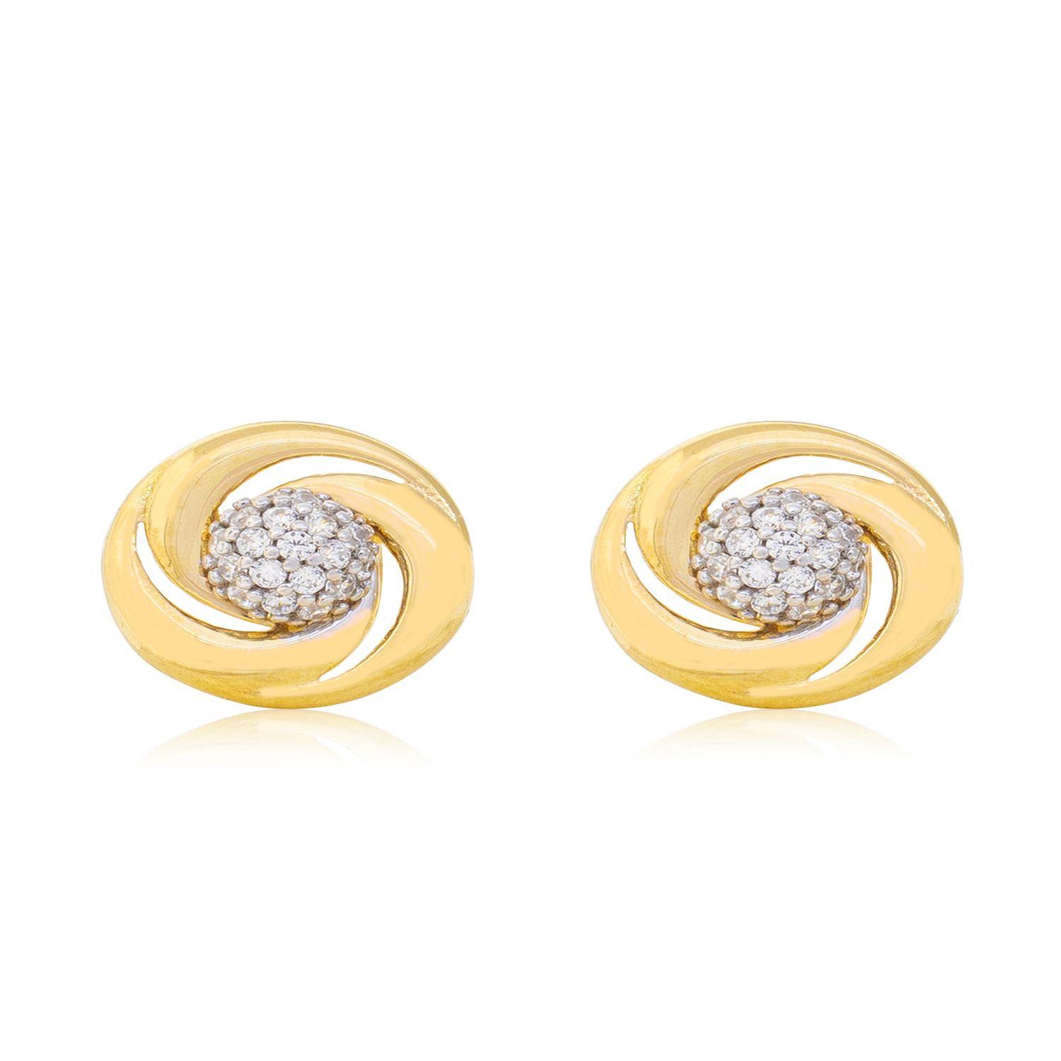 Aros de Oro 18kt Modelo  Circones espiral-1