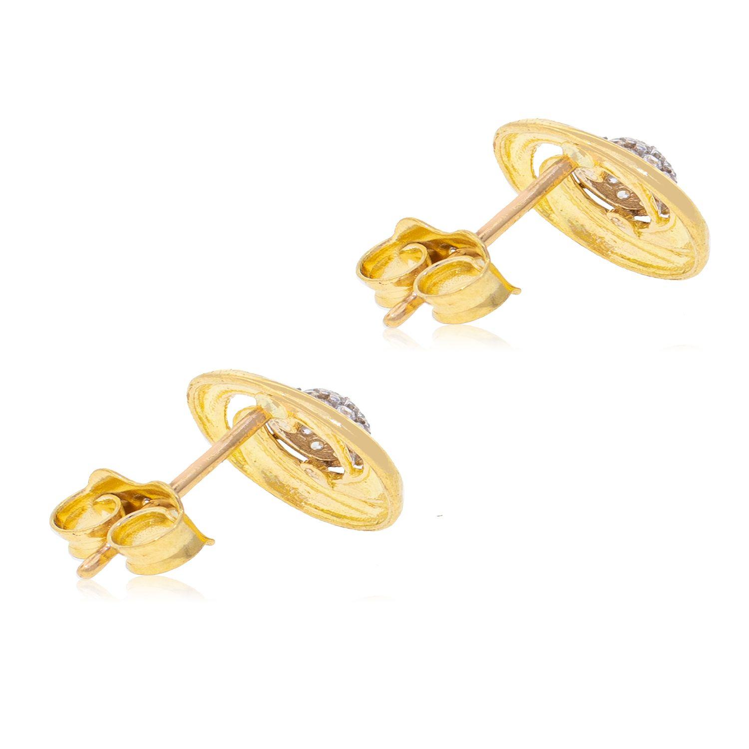 Aros de Oro 18kt Modelo  Circones espiral-2