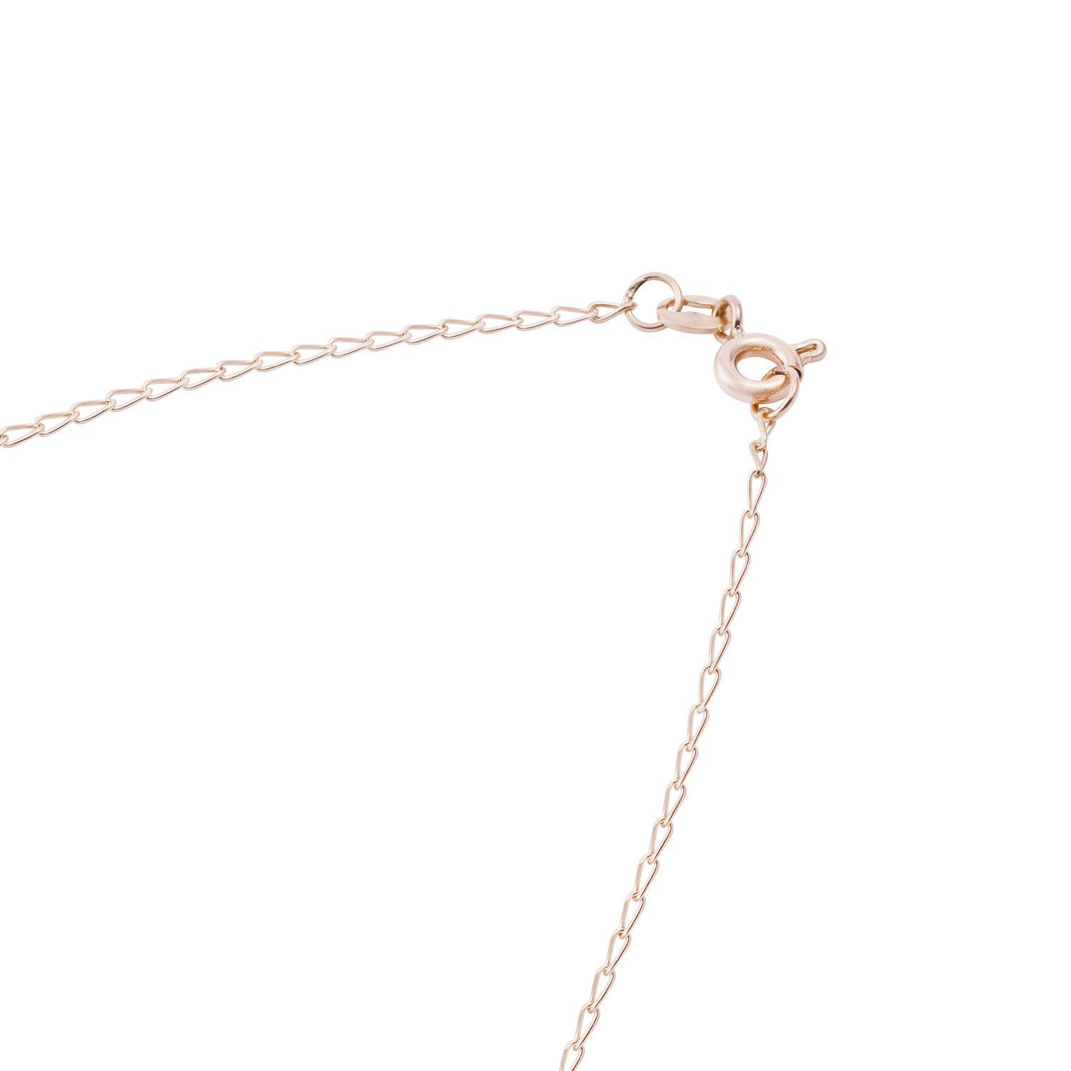 Cadena en Oro Miel 18kt Americana Liviana-2
