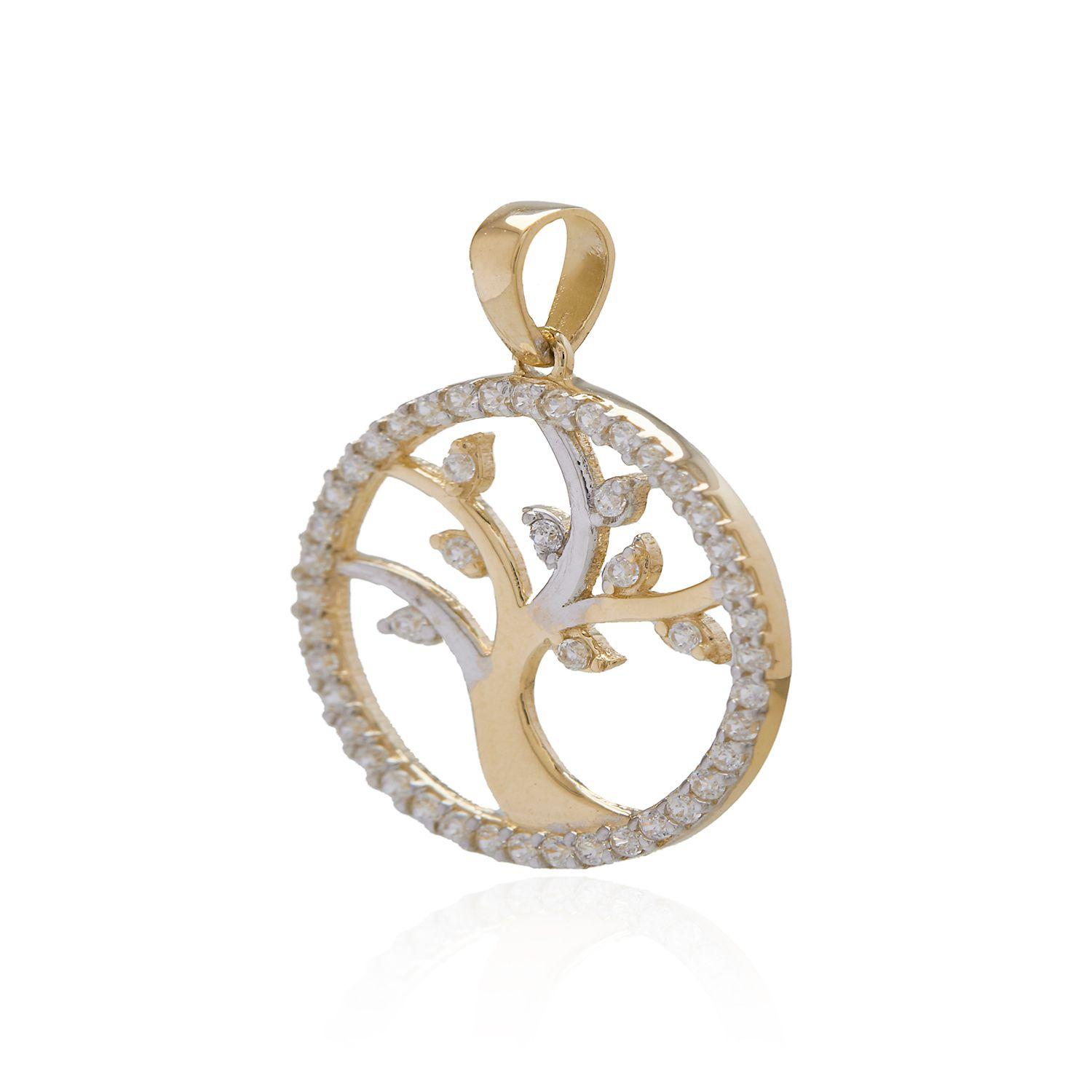 Colgante de Oro 18kt Arbol de la Vida-1