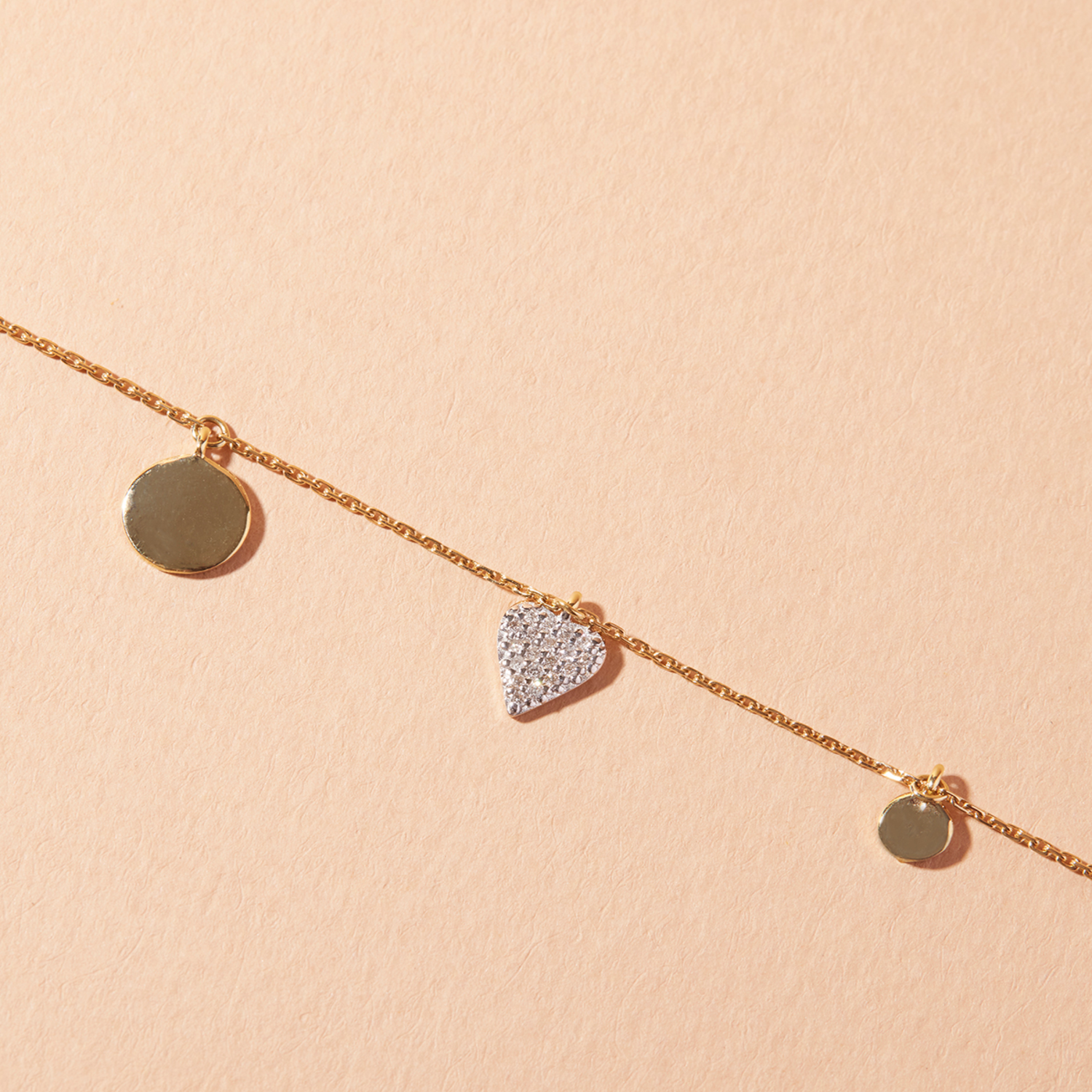 Pulsera Oro Amarillo 18kt Diamantes 5 Pts | Danielle Costantini-1