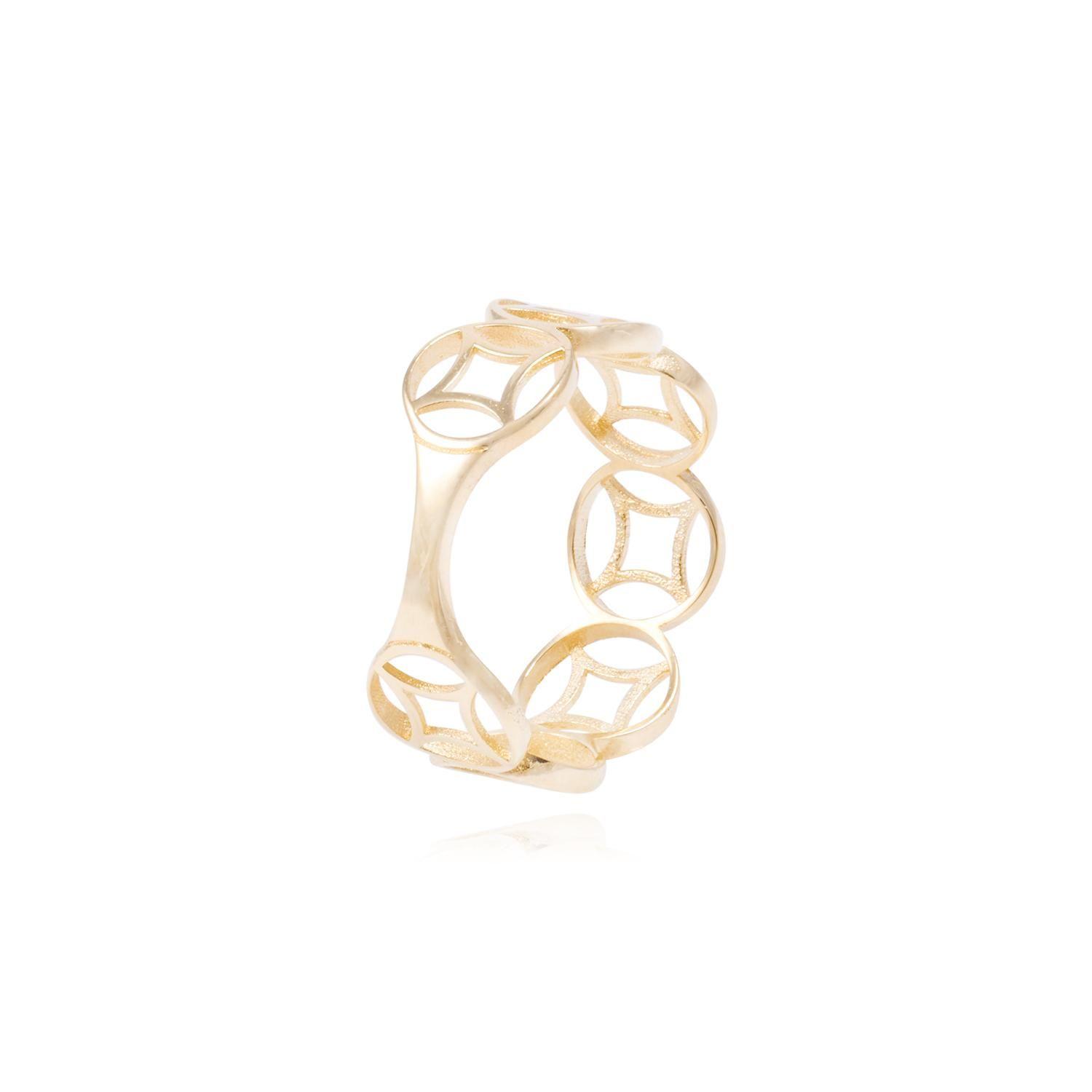 Anillo de Oro 18Kt Filigrama-2