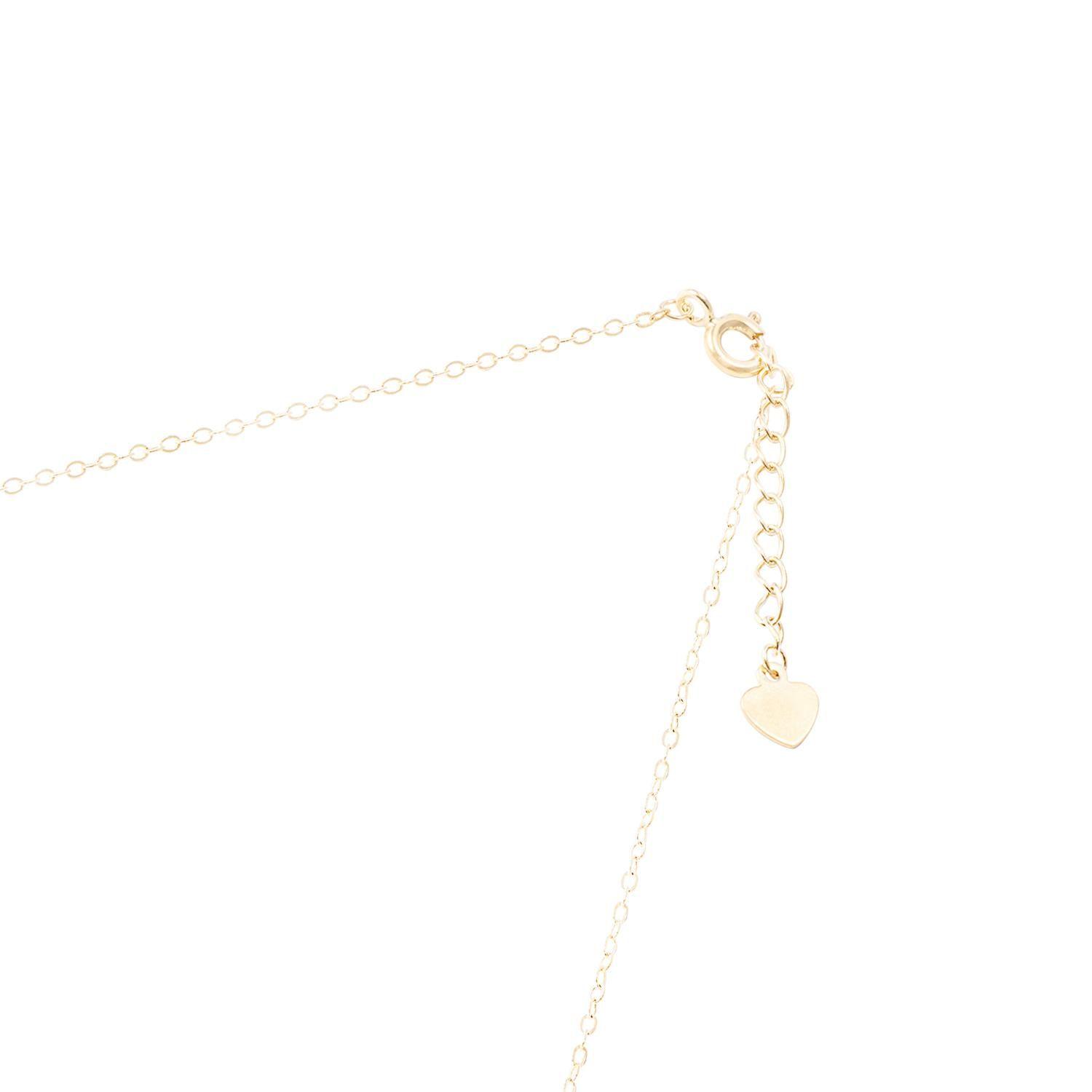 Collar de Plata Esterlina 925 Infinito Circón Revestido en Oro 18Kt-2