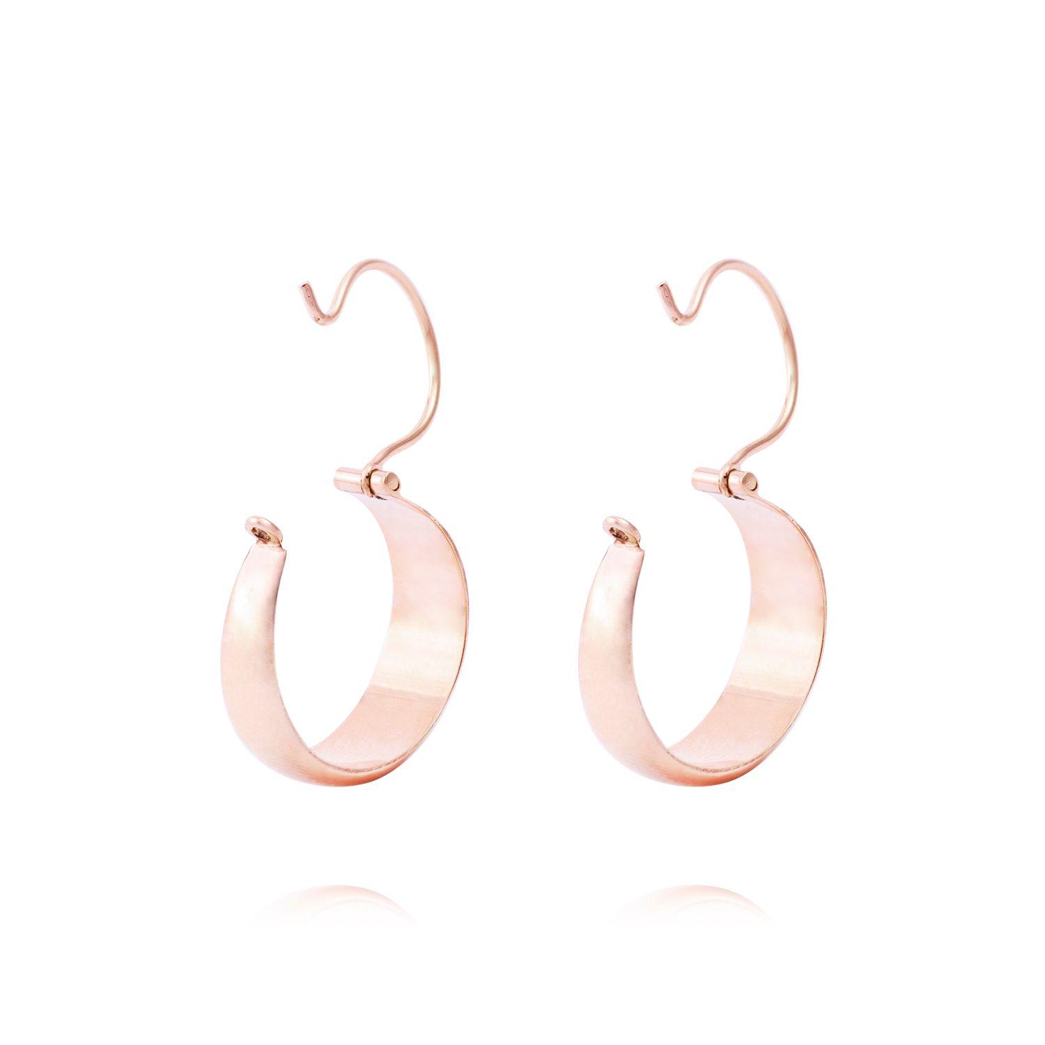 Aros Oro Miel 18kt Bote 15mm-2