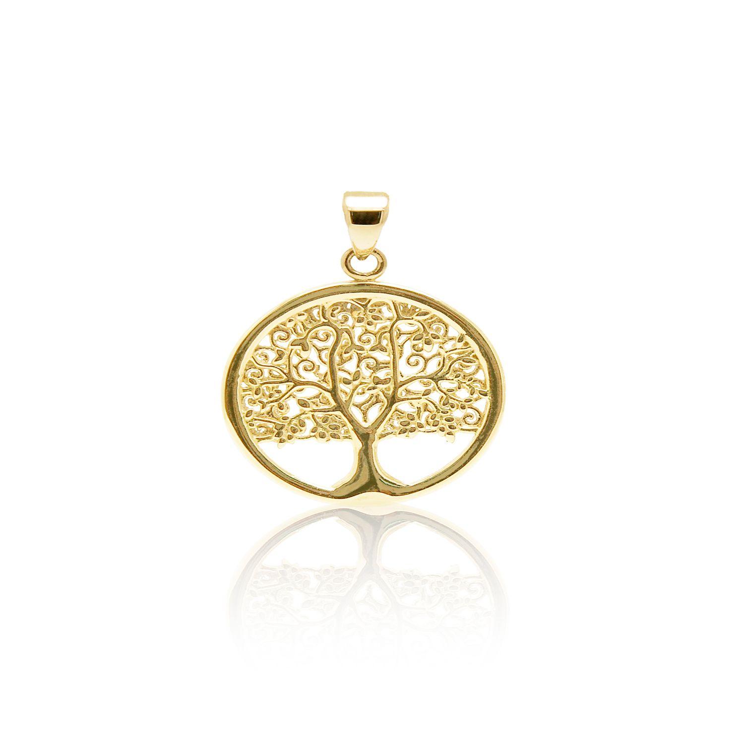 Colgante de Oro 18kt El Arbol de la Vida-0