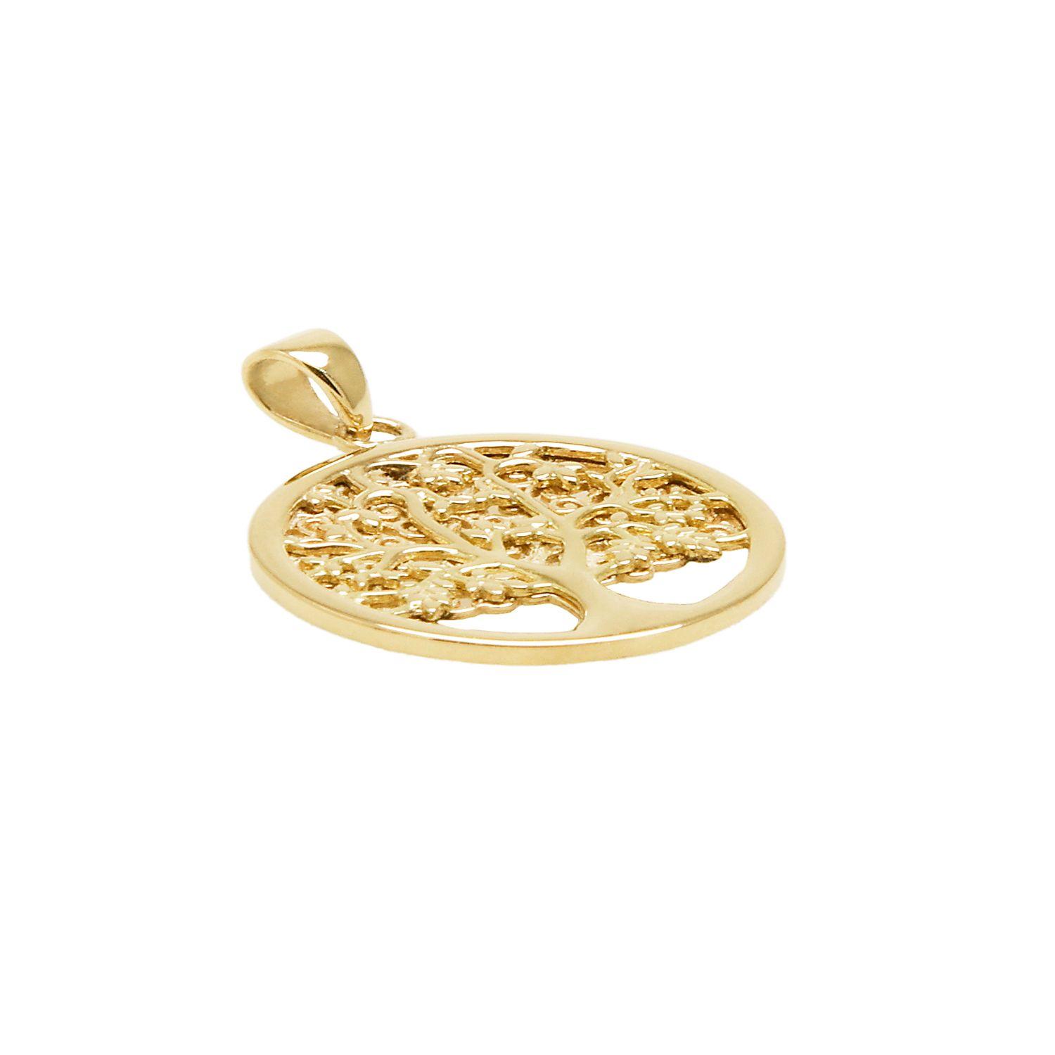 Colgante de Oro 18kt El Arbol de la Vida-2