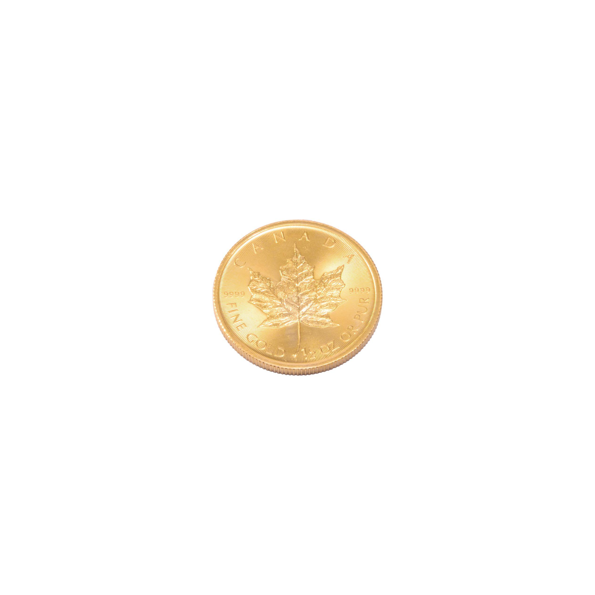 Moneda de Oro Canadiense GML 1/2 OZ-3