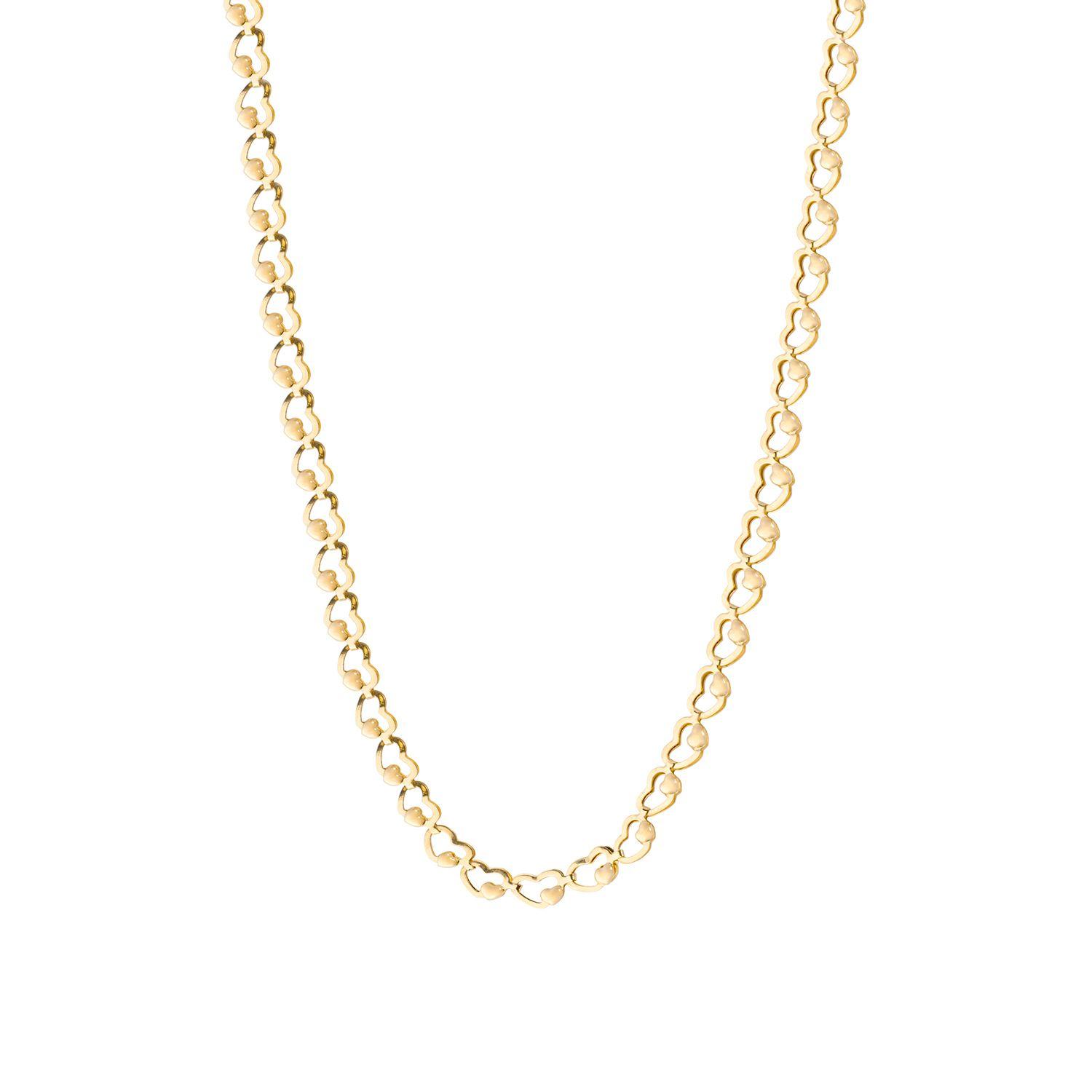 Collares de Oro 18kt Modelo Corazón Completo-0