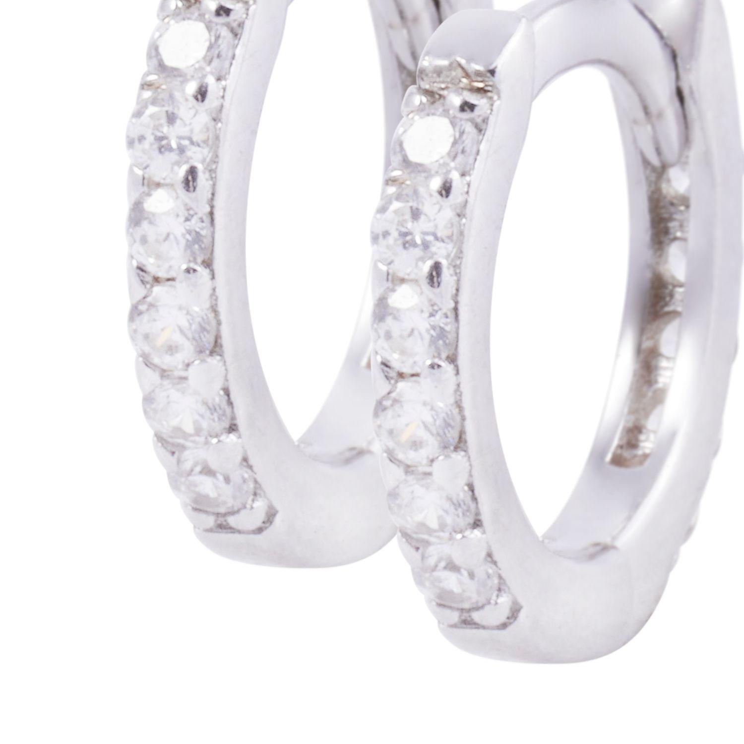 Aros de Plata Esterlina 925 Argollas pequeñitas-1