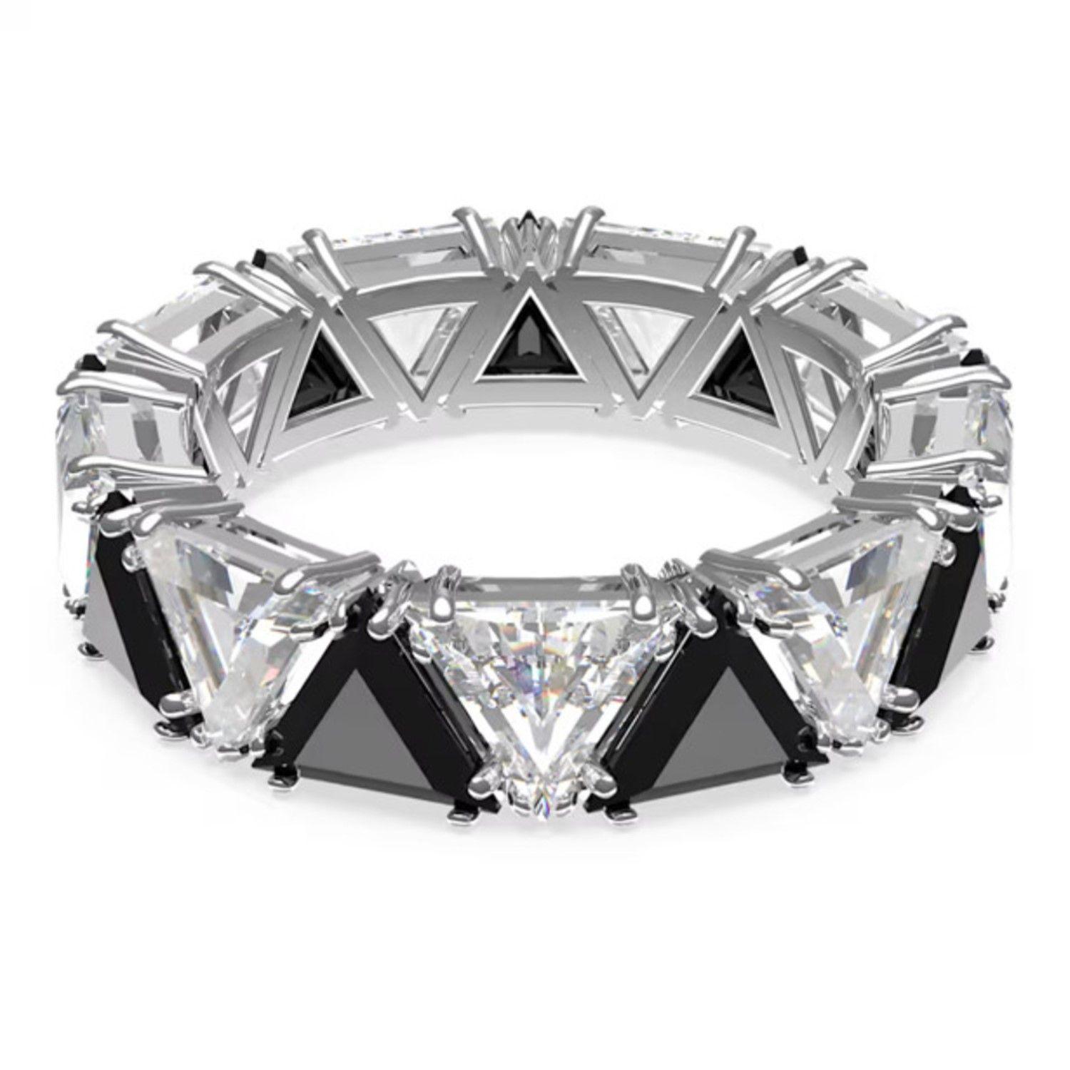 Anillo Swarovski Cóctel Matrix Negro-0
