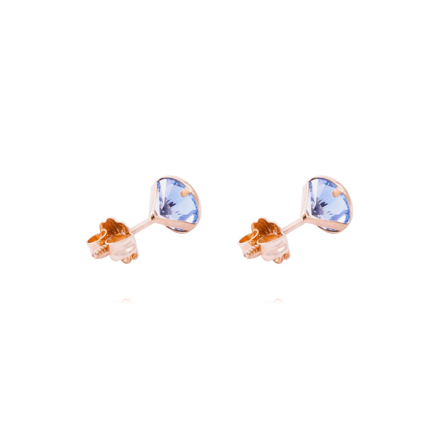 Aros Oro Miel 18kt Punto Luz Color-2