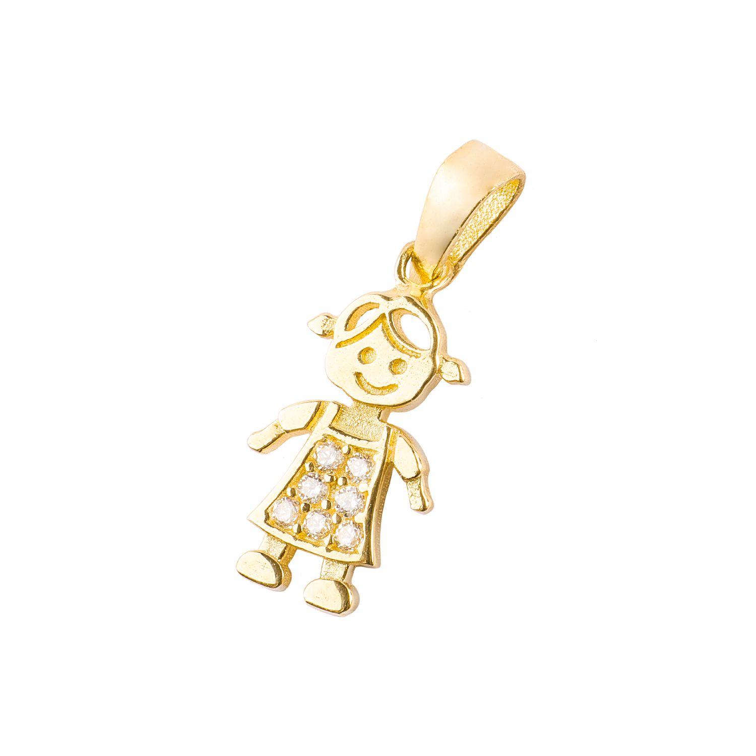 Colgantes de Oro 18kt Modelo Niña-0