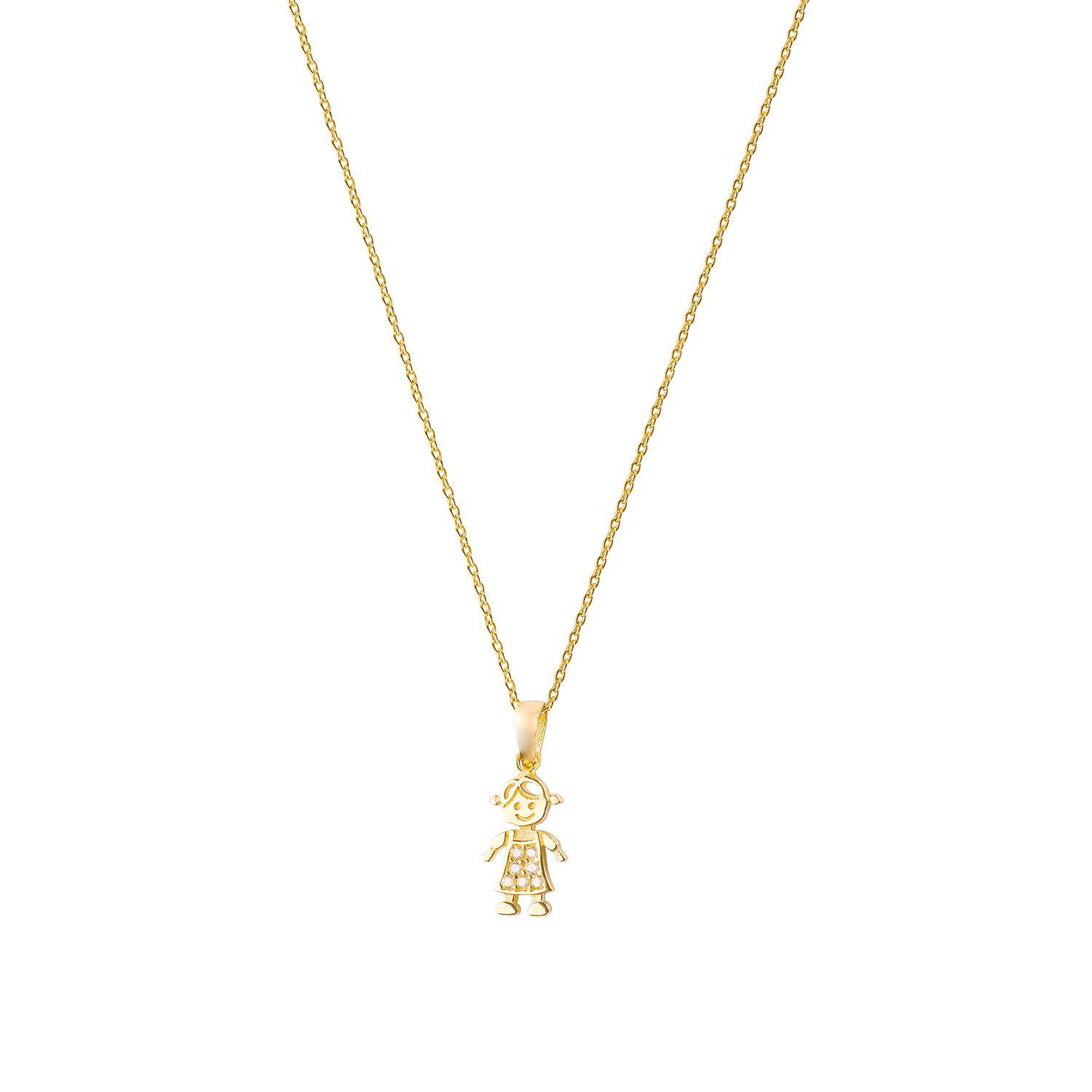 Colgantes de Oro 18kt Modelo Niña-2