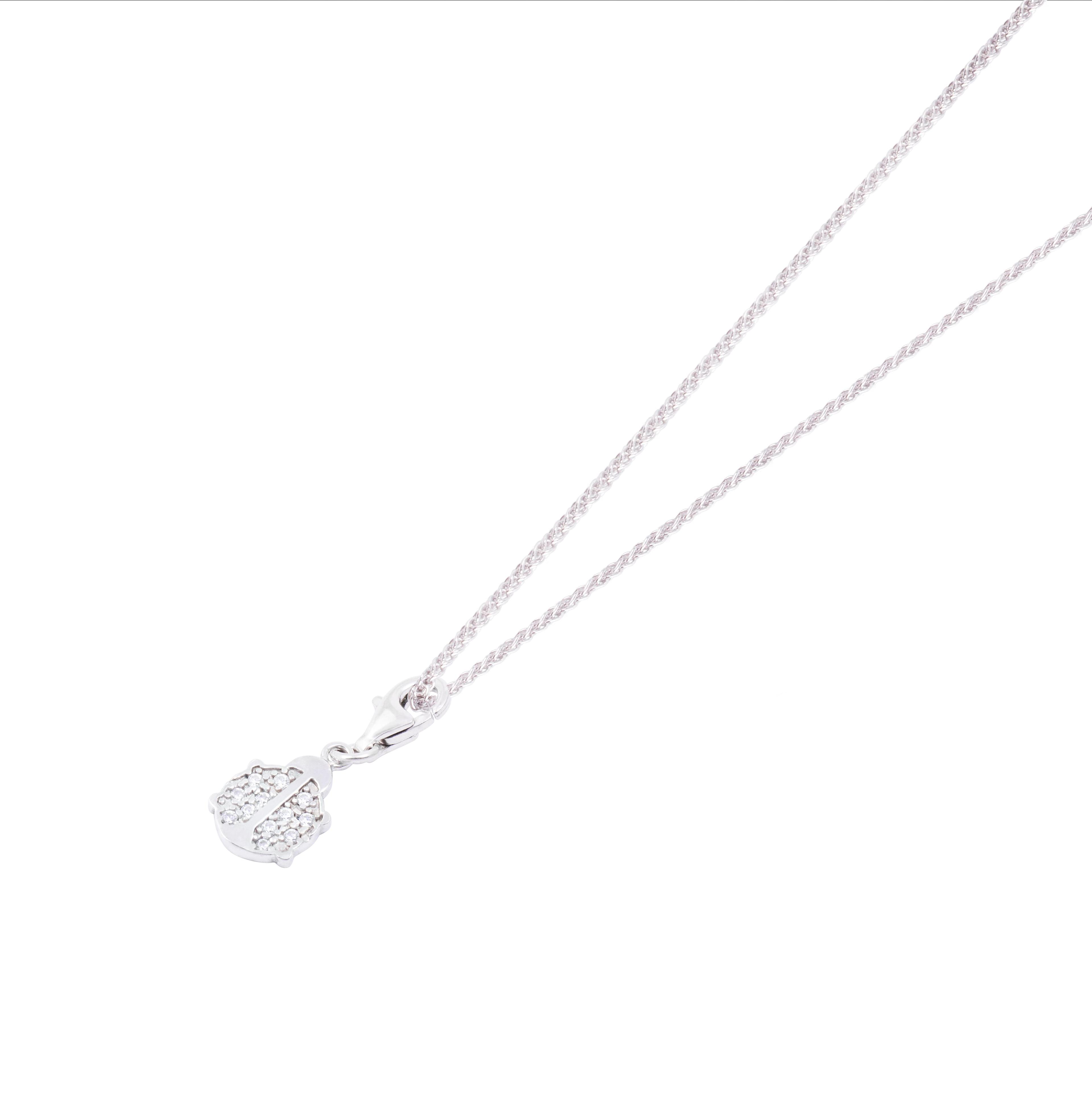 Colgante de Plata Esterlina 925 Chinita Circonita-2