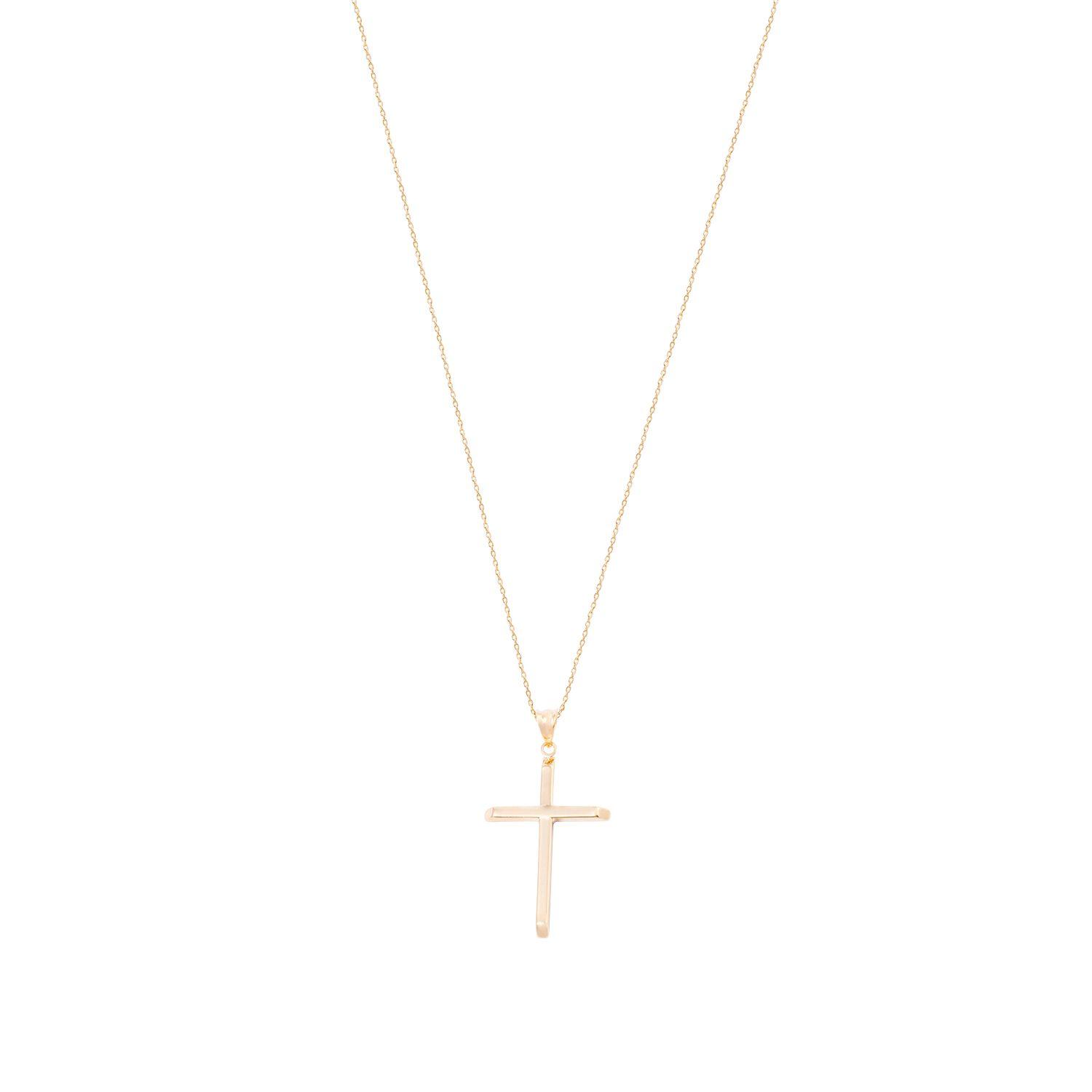 Colgante de Oro 18kt Cruz 35MM-2